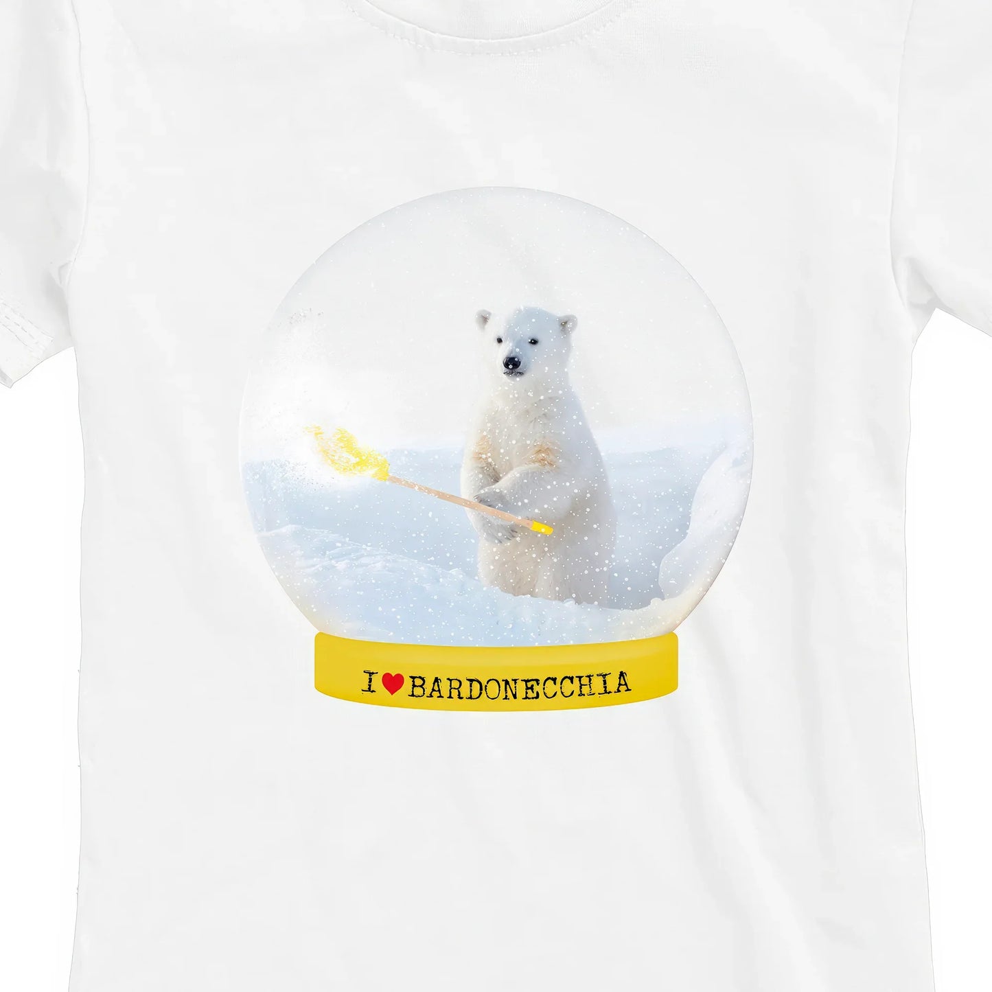 T-SHIRT JUNIOR BALL-101-JF BIANCO