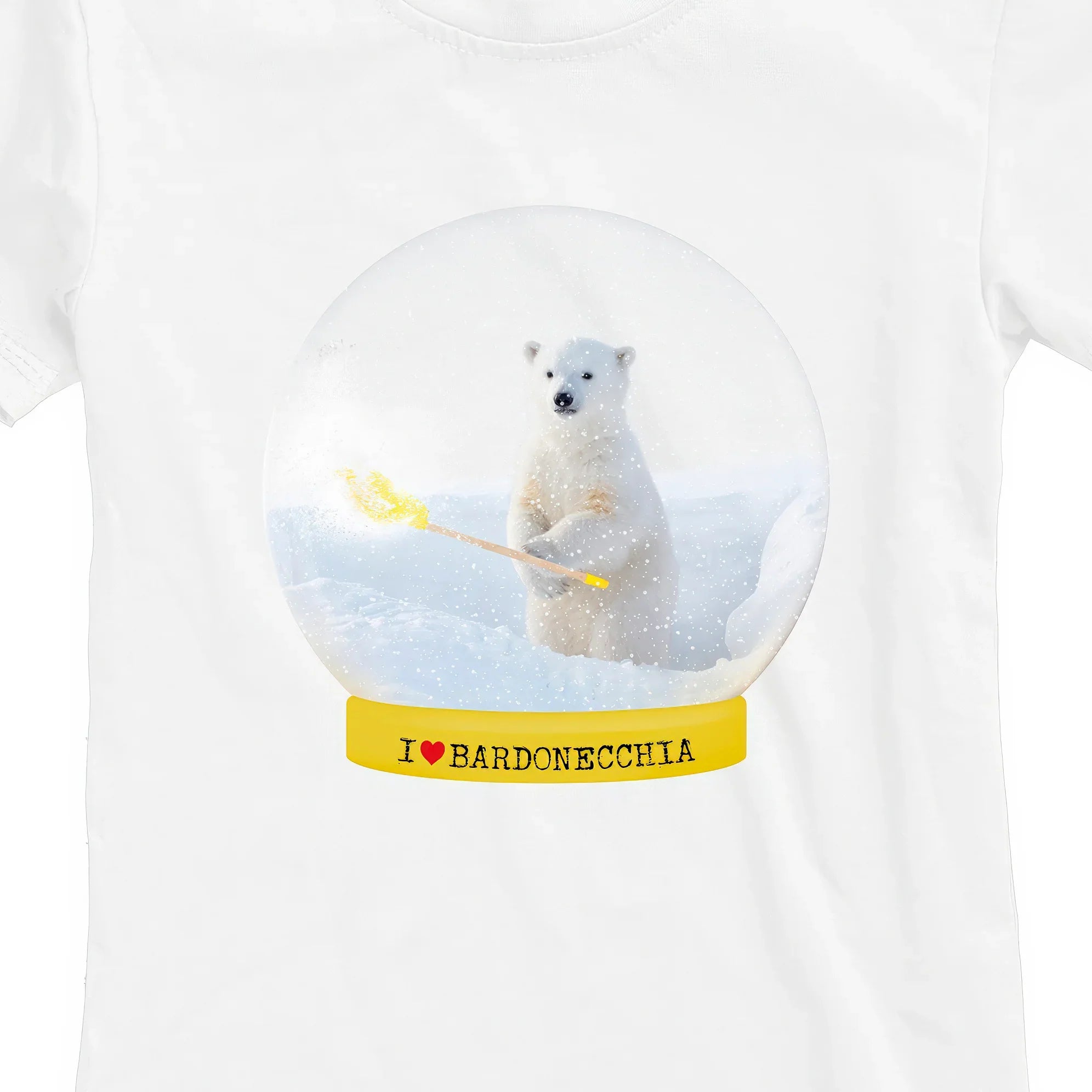 T-SHIRT JUNIOR BALL-101-JF BIANCO