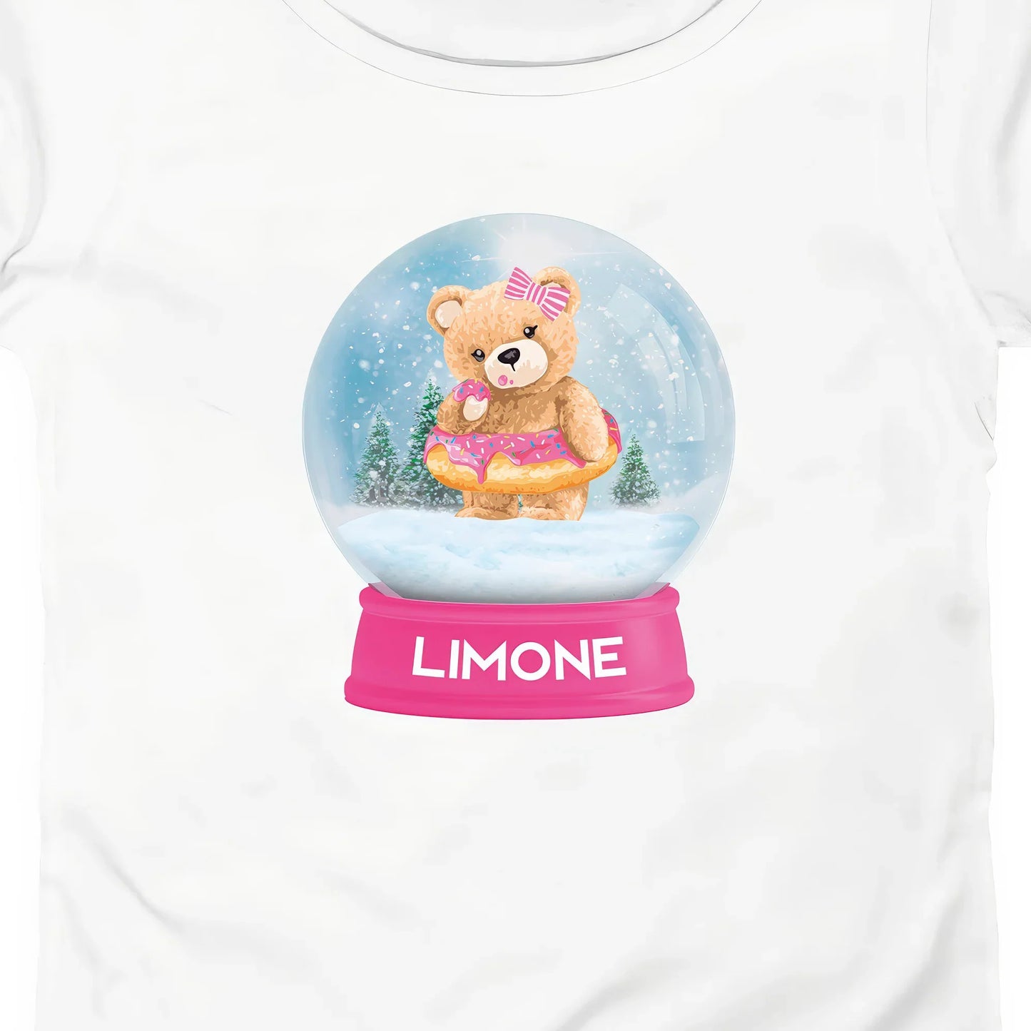 T-SHIRT DONNA BALL-201-W BIANCO