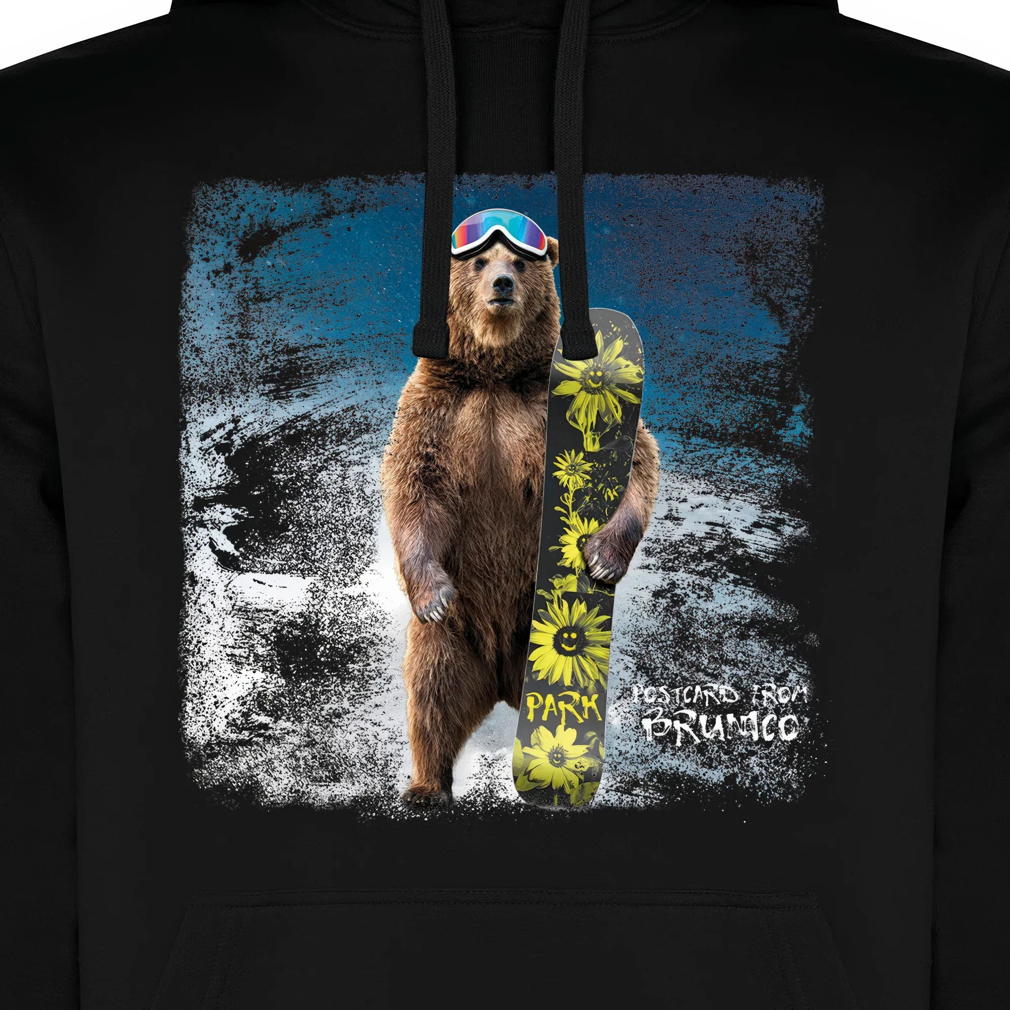 FELPA UOMO BEAR-009-M-FE NERO