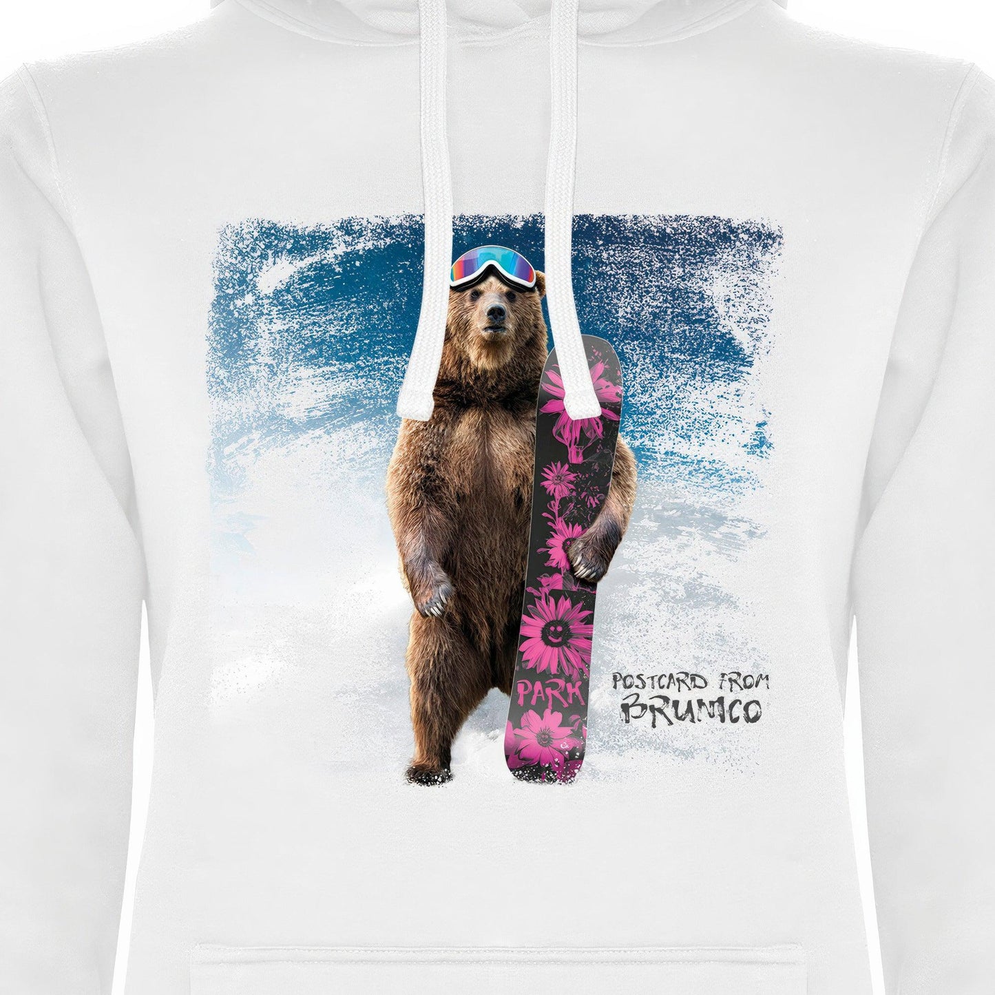 FELPA DONNA BEAR-009-W-FE BIANCO