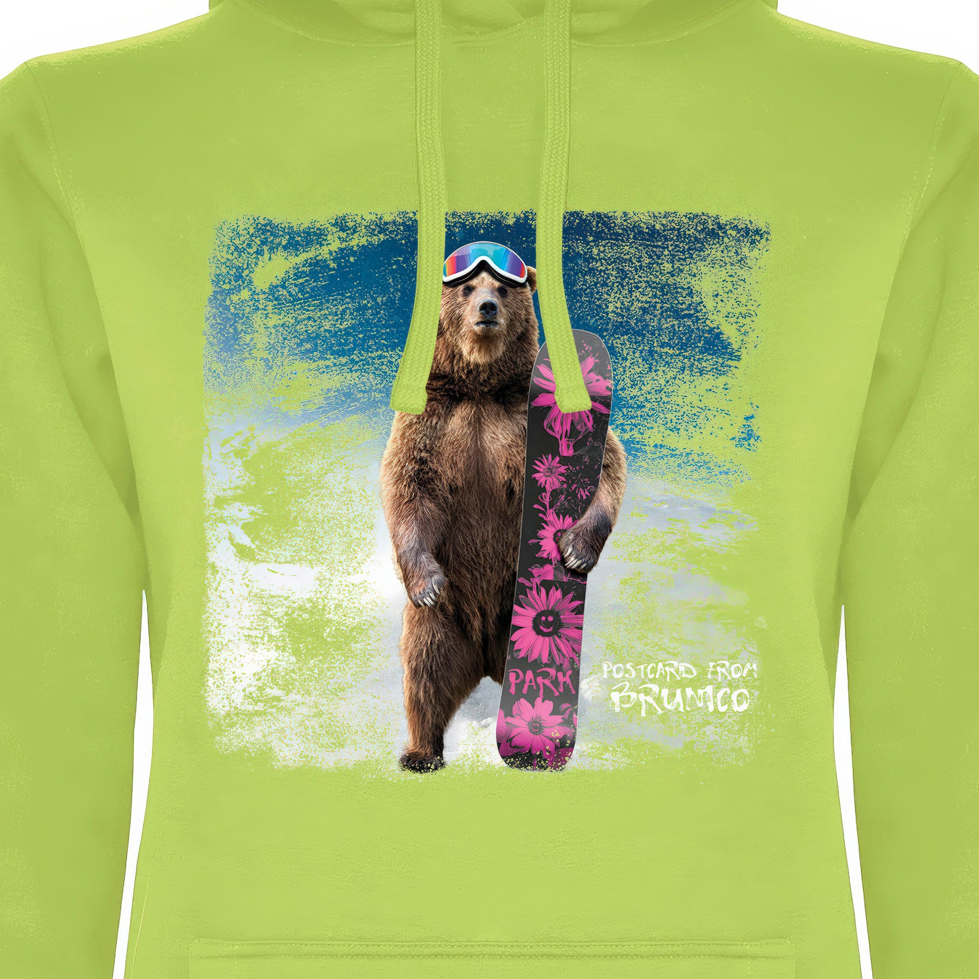 FELPA DONNA BEAR-009-W-FE2 PISTACCHIO