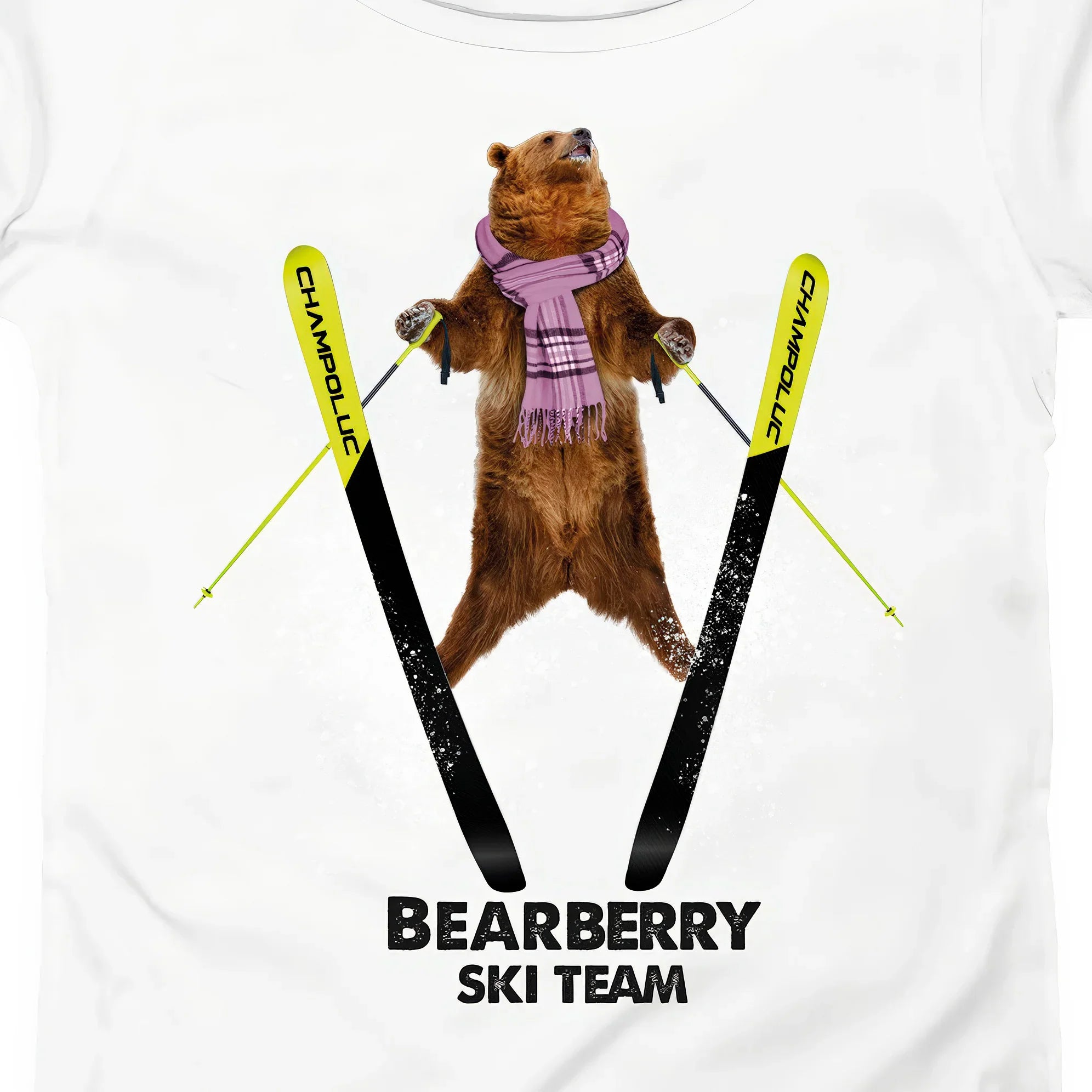 T-SHIRT DONNA BEAR-011-W BIANCO