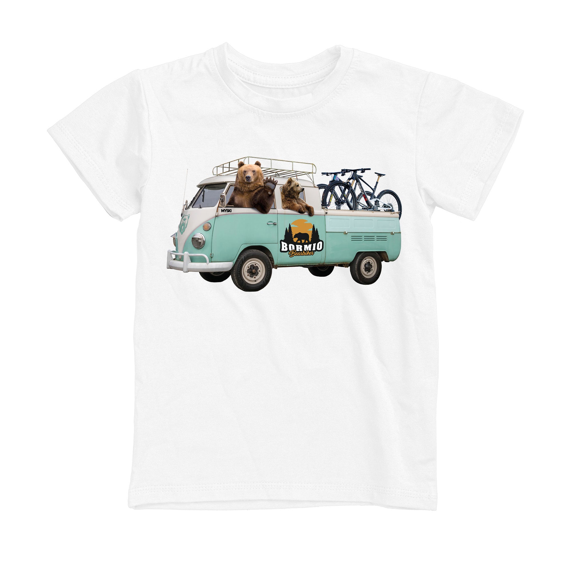 T-SHIRT UOMO BEAR-016-M BIANCO