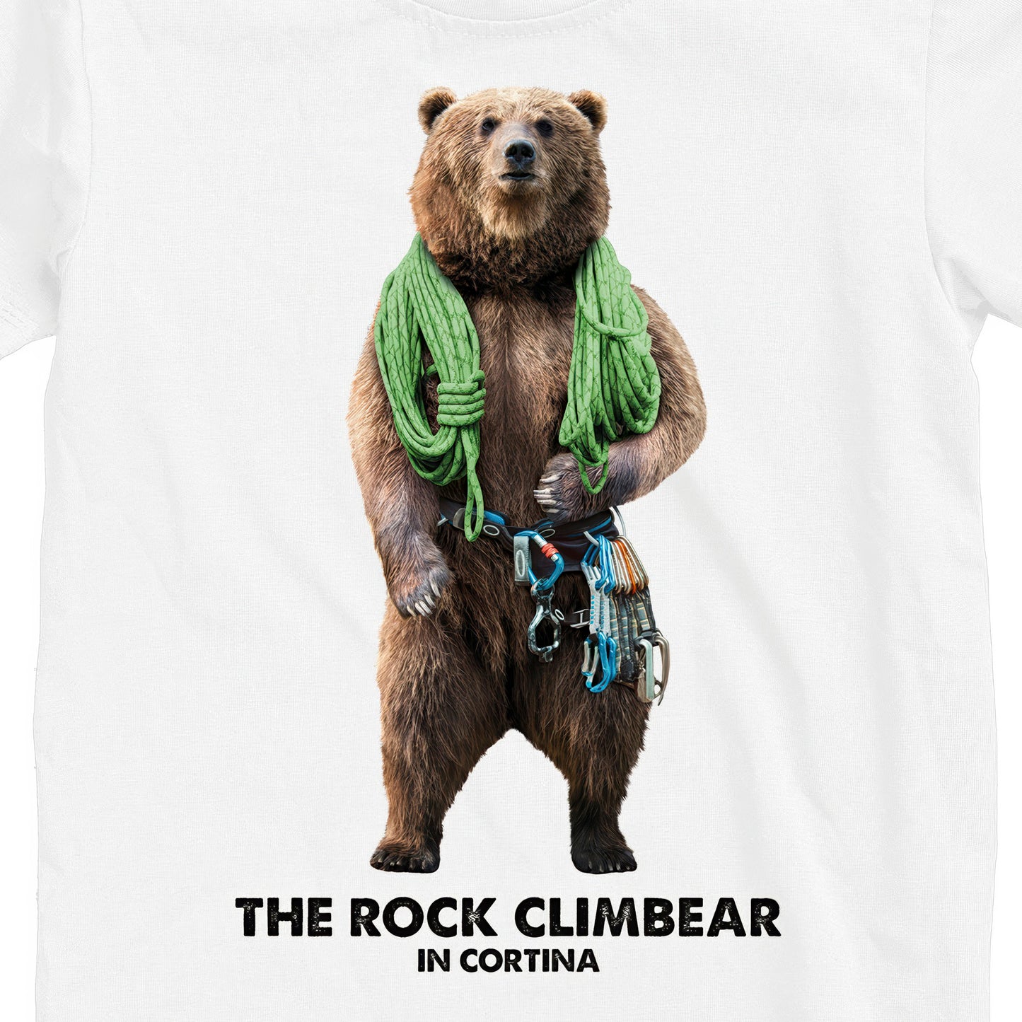 T-SHIRT JUNIOR BEAR-017-JM BIANCO