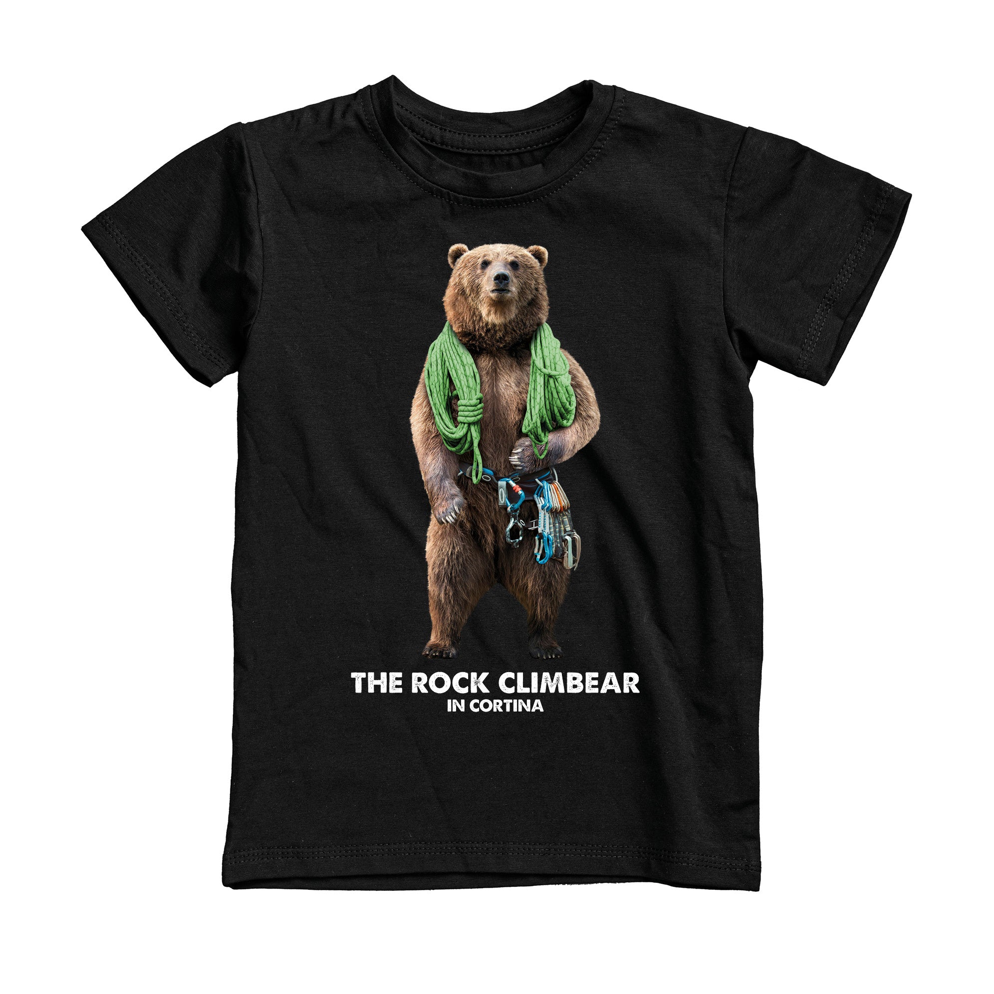 T-SHIRT UOMO BEAR-018-M NERO