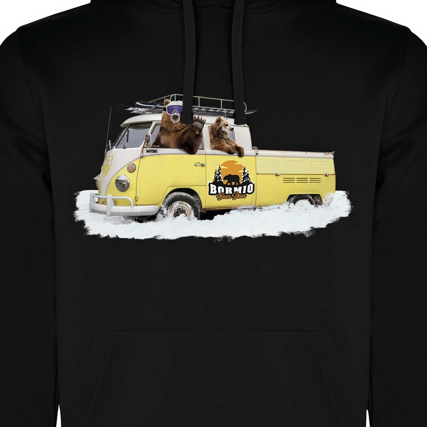 FELPA JUNIOR BEAR-054-JM-FE NERO