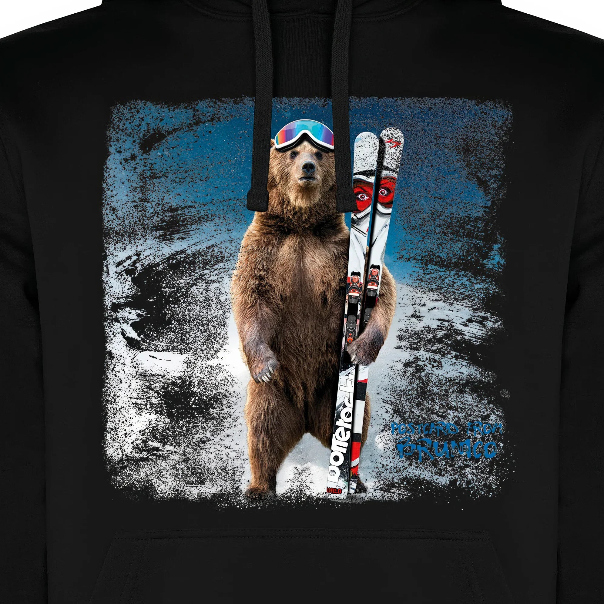 FELPA UOMO BEAR-055-M-FE NERO