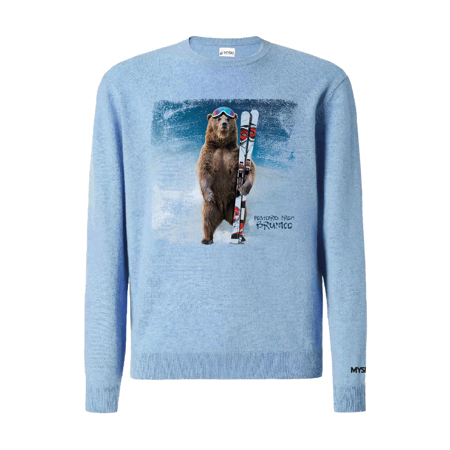 Maglione uomo BEAR-056-M-PCCH-CELESTE