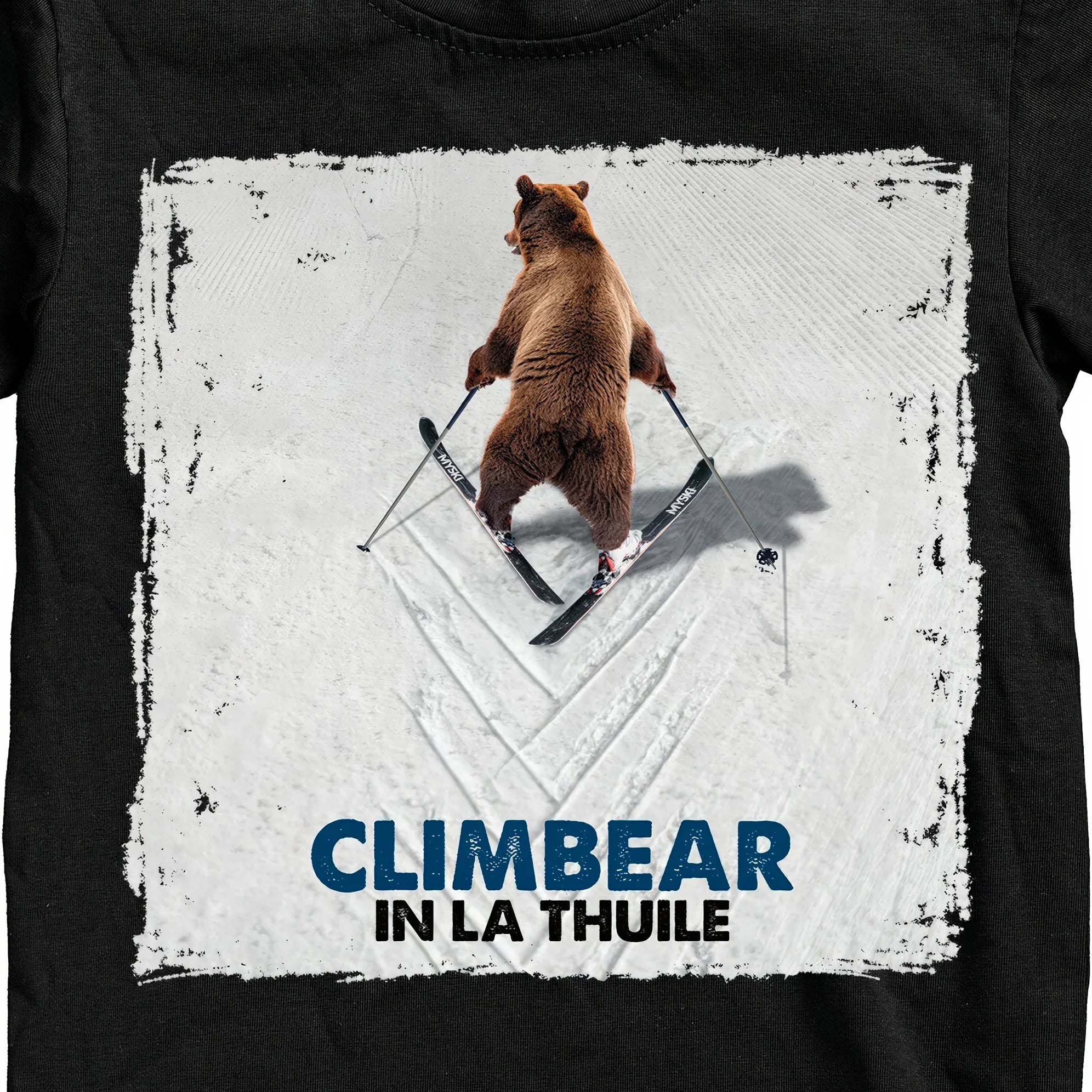 T-SHIRT UOMO BEAR-060-M NERO