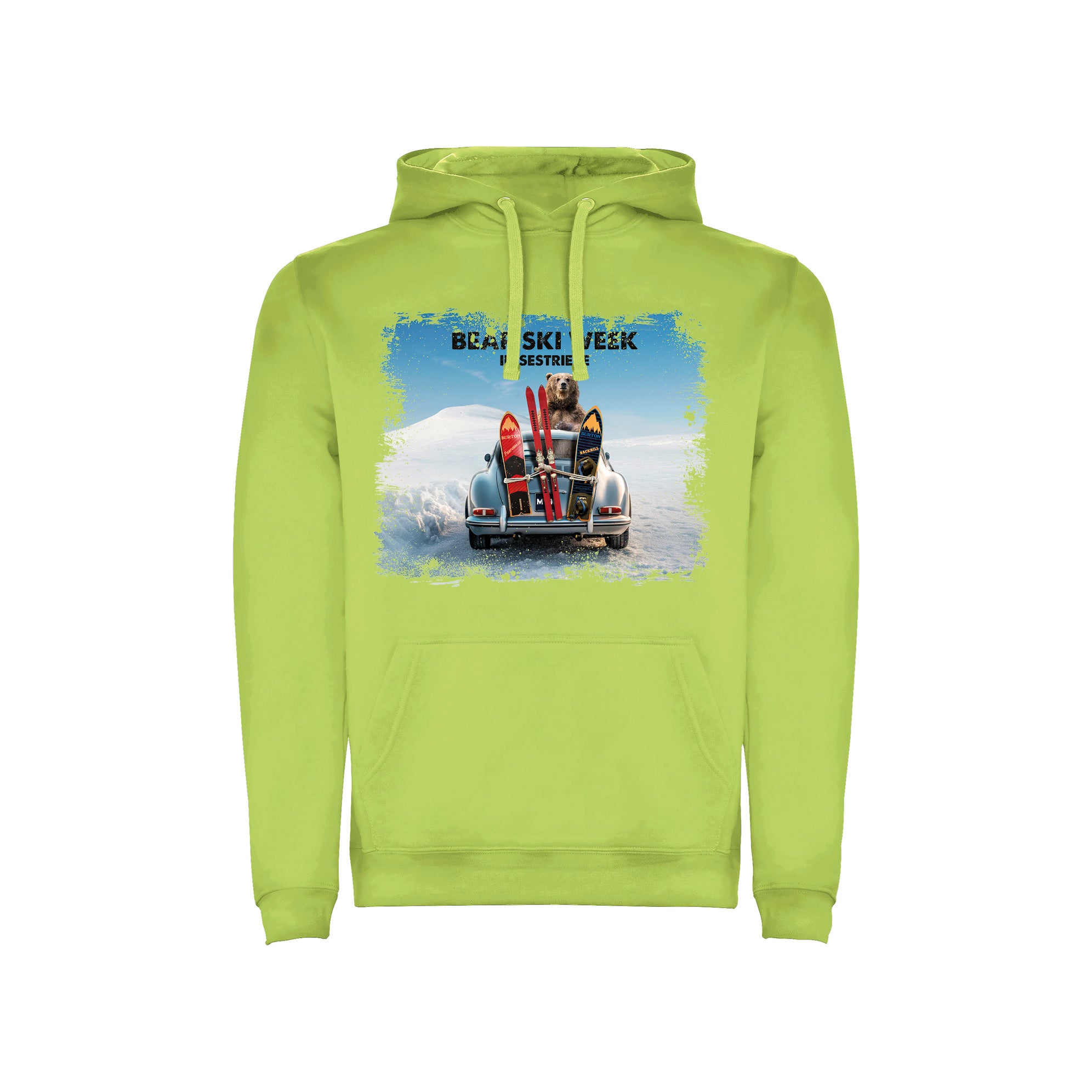 FELPA JUNIOR BEAR-065-JM-FE PISTACCHIO