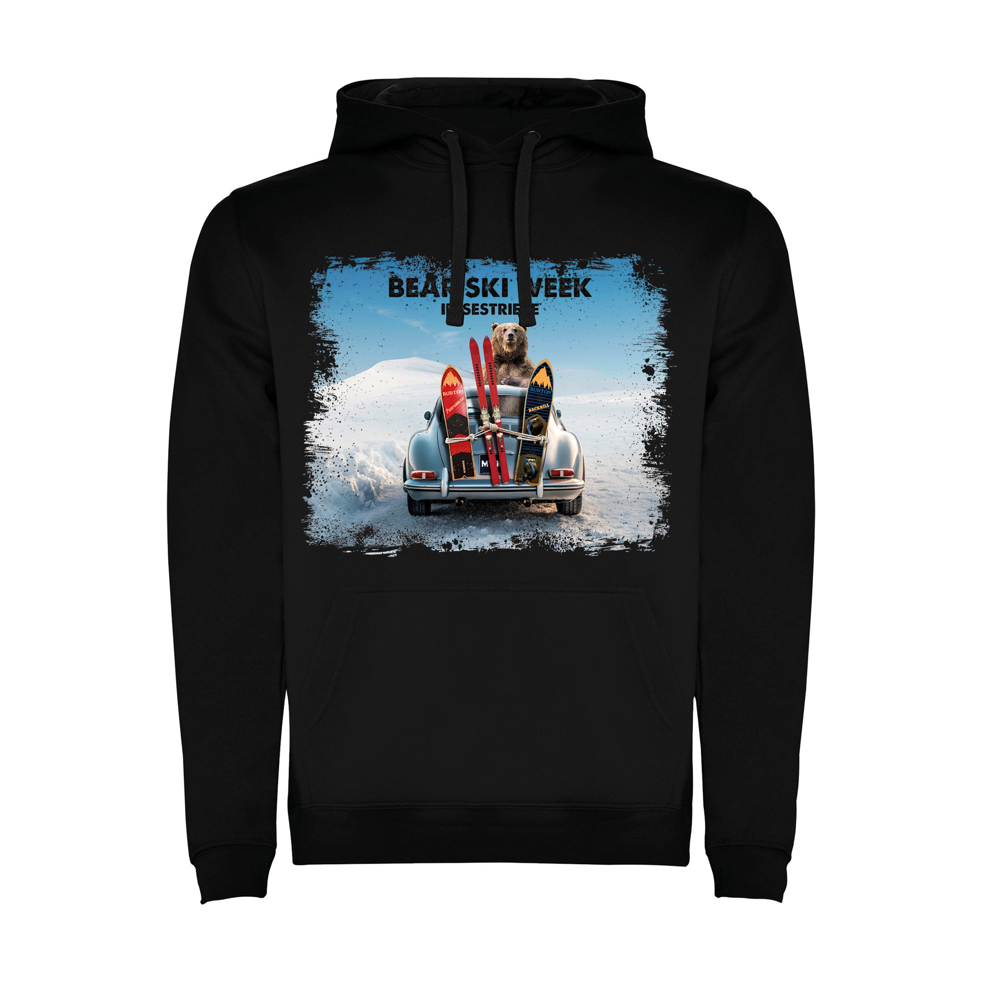 FELPA UOMO BEAR-065-M-FE NERO