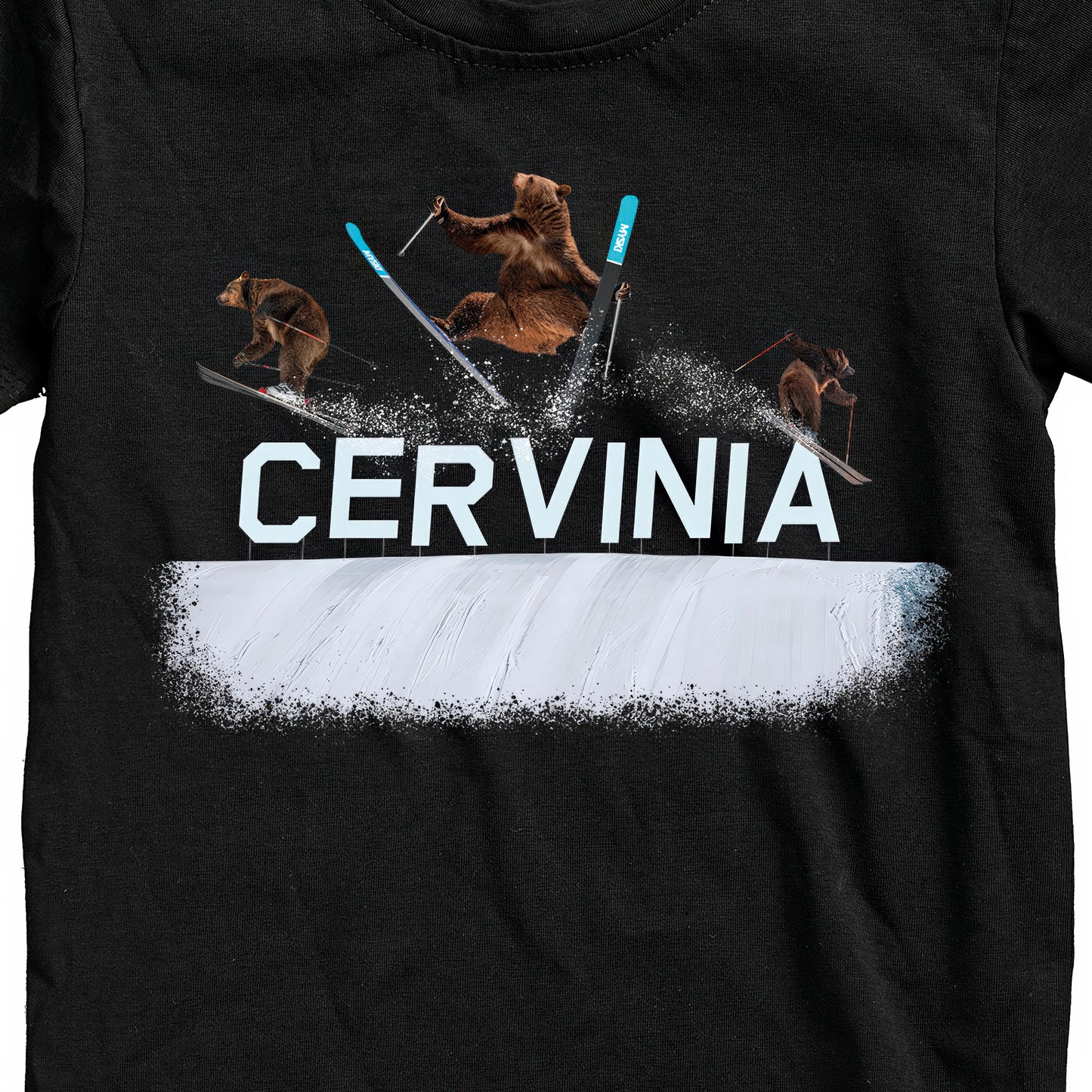 T-SHIRT JUNIOR BEAR-066-JM NERO