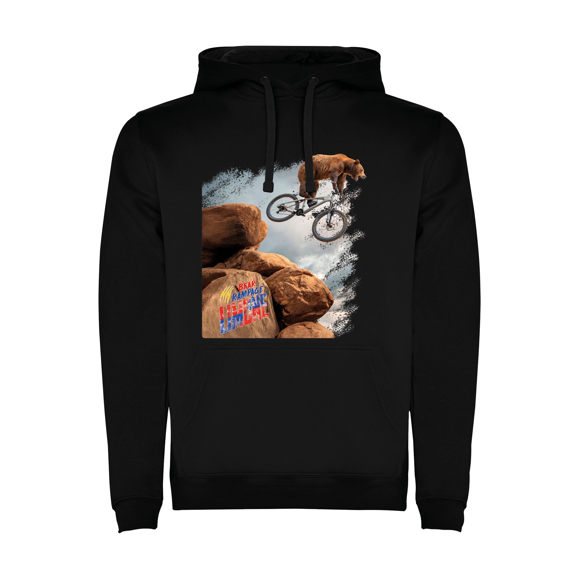 FELPA UOMO BEAR-070-M-FE NERO