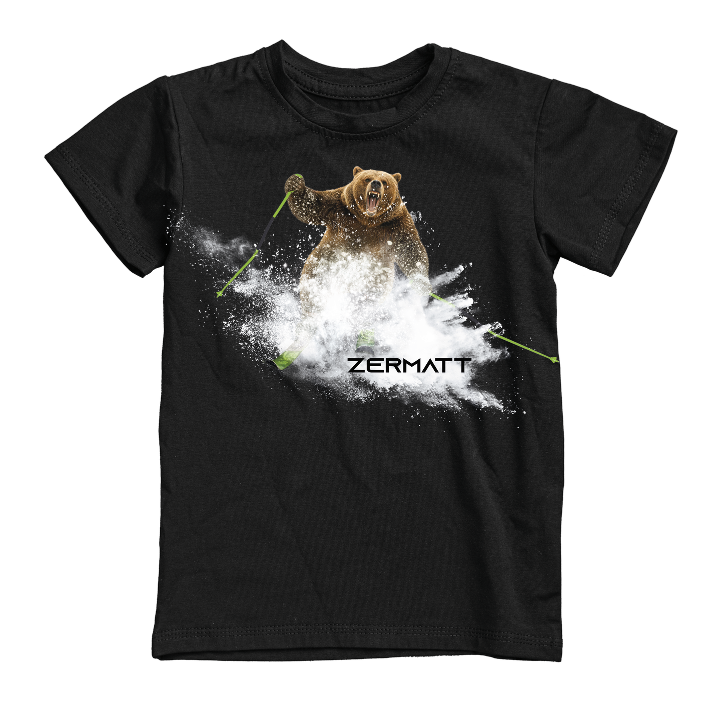 T-shirt uomo BEAR-080-M-NERO