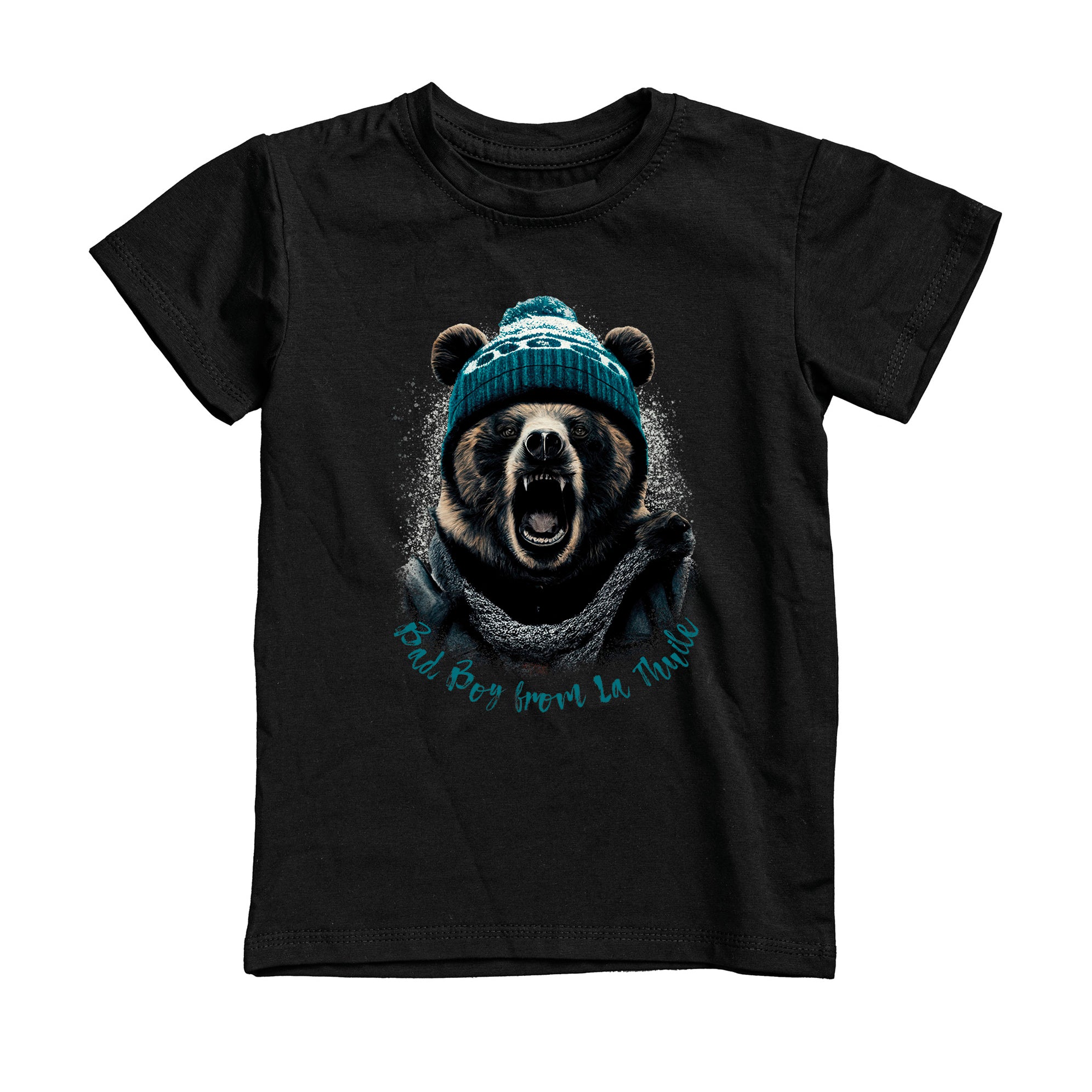 T-SHIRT UOMO BEAR-101-M NERO