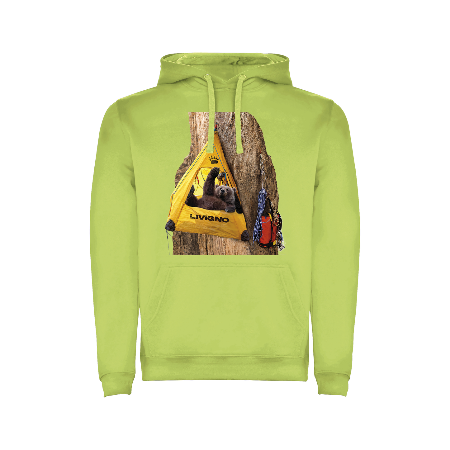 Felpa bambino BEAR-120-JM-FE LIME