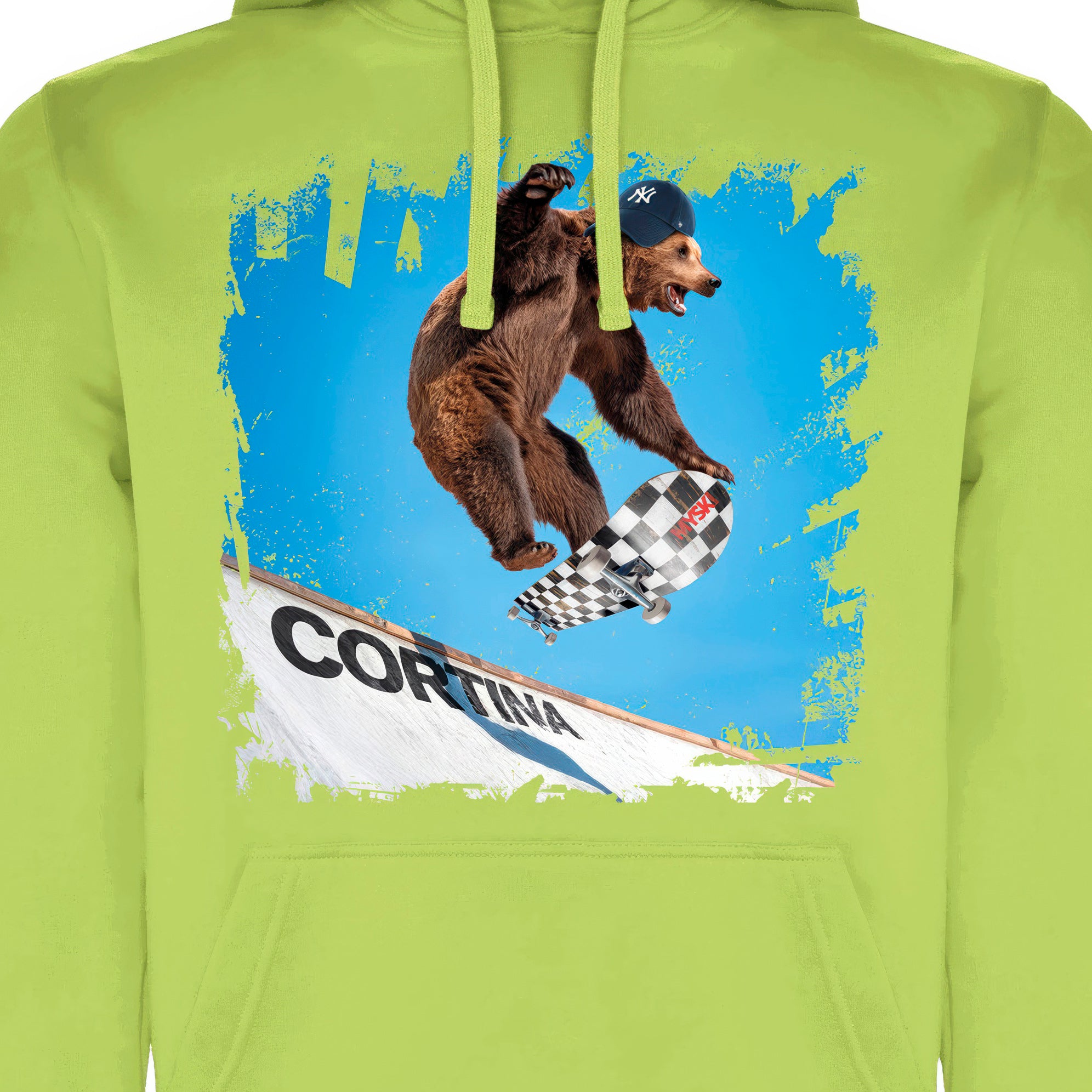 FELPA JUNIOR BEAR-300-JM-FE PISTACCHIO