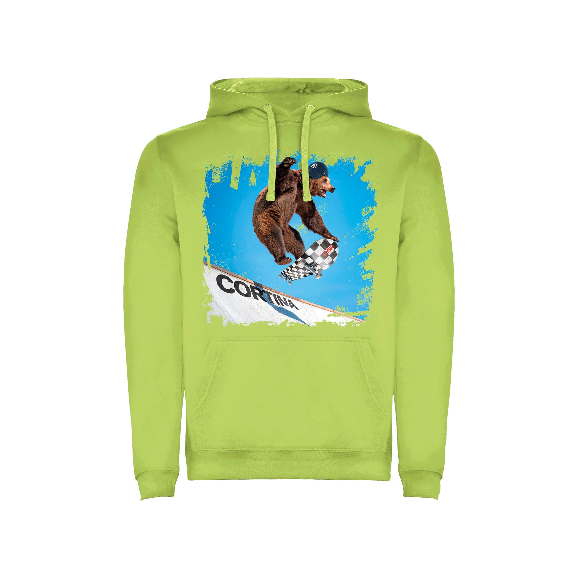 FELPA JUNIOR BEAR-300-JM-FE PISTACCHIO