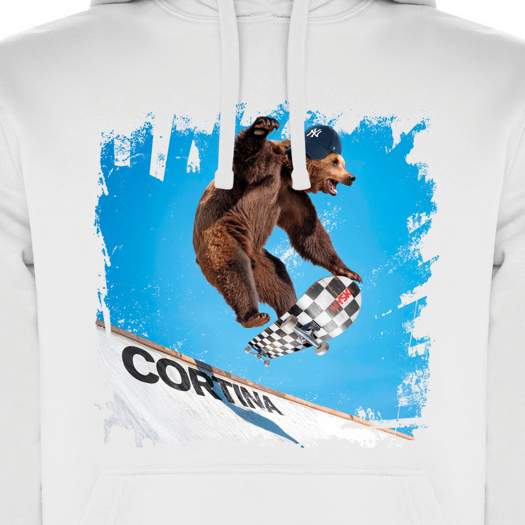 FELPA UOMO BEAR-300-M FE BIANCO