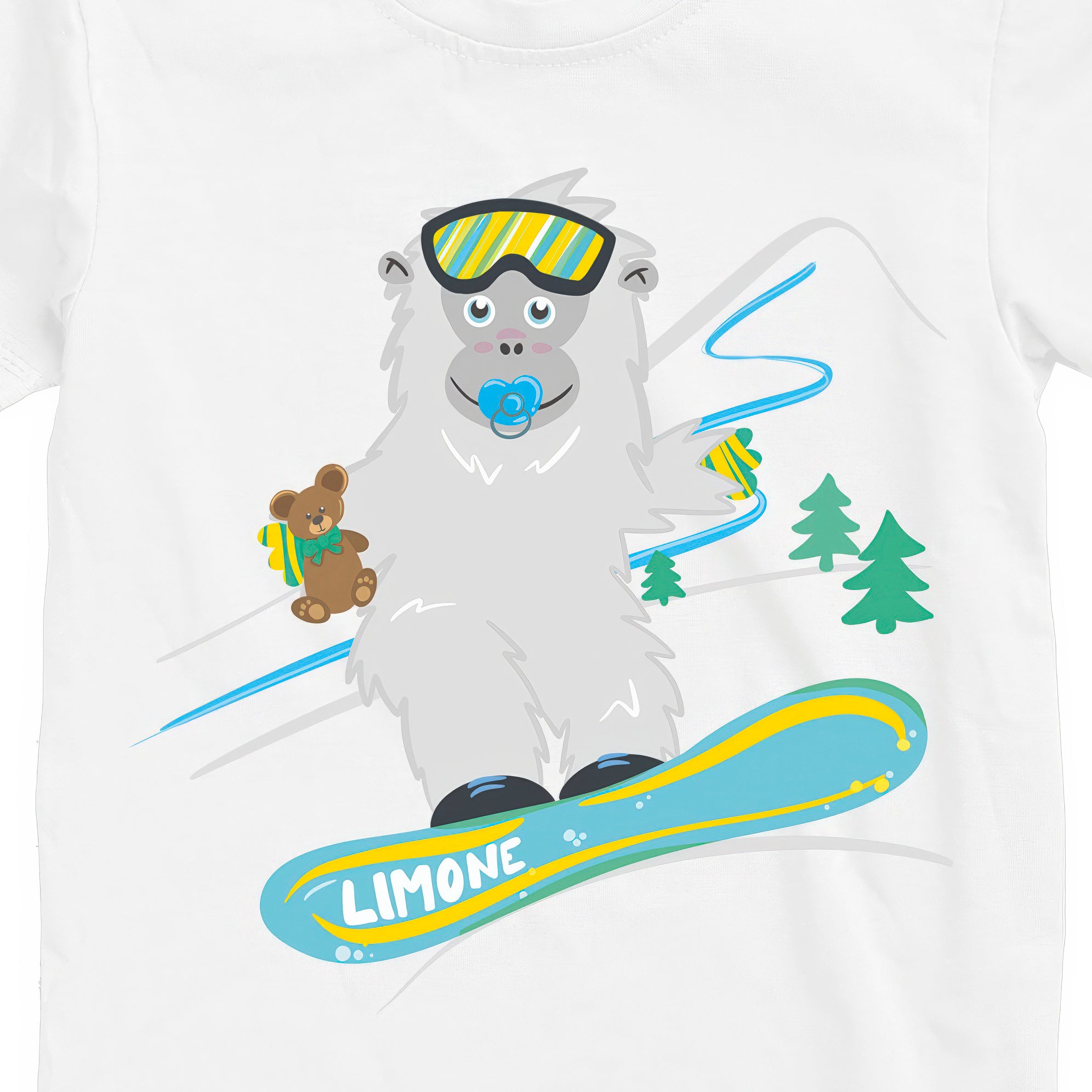 T-SHIRT JUNIOR BYET2-001-JM BIANCO