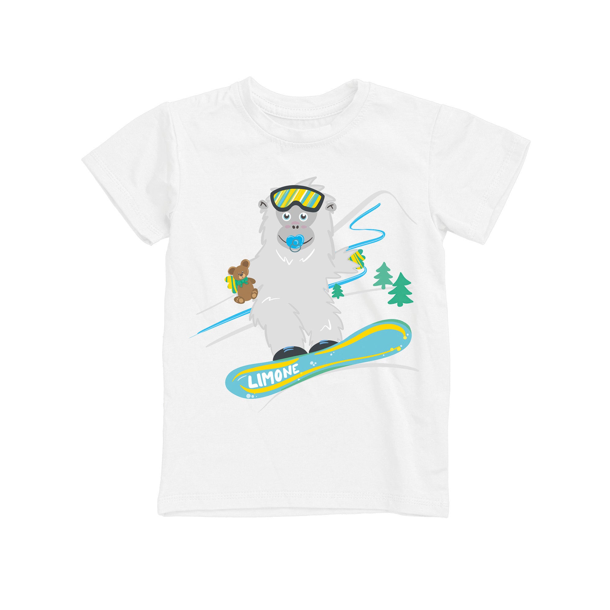 T-SHIRT JUNIOR BYET2-001-JM BIANCO