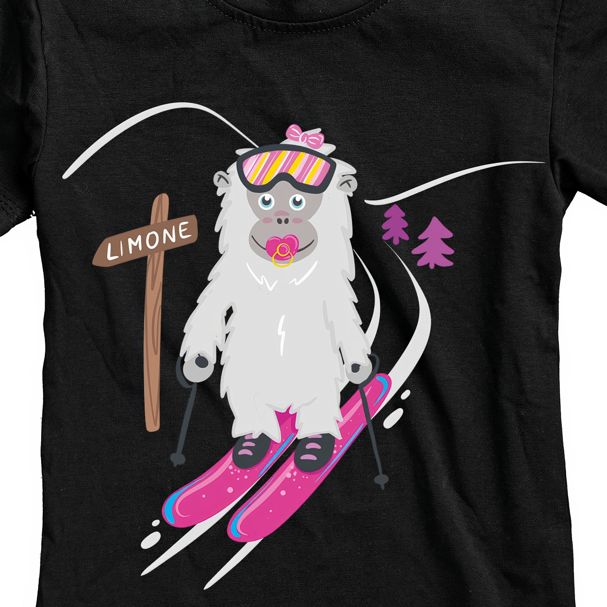 T-SHIRT JUNIOR BYET2-002-JF NERO