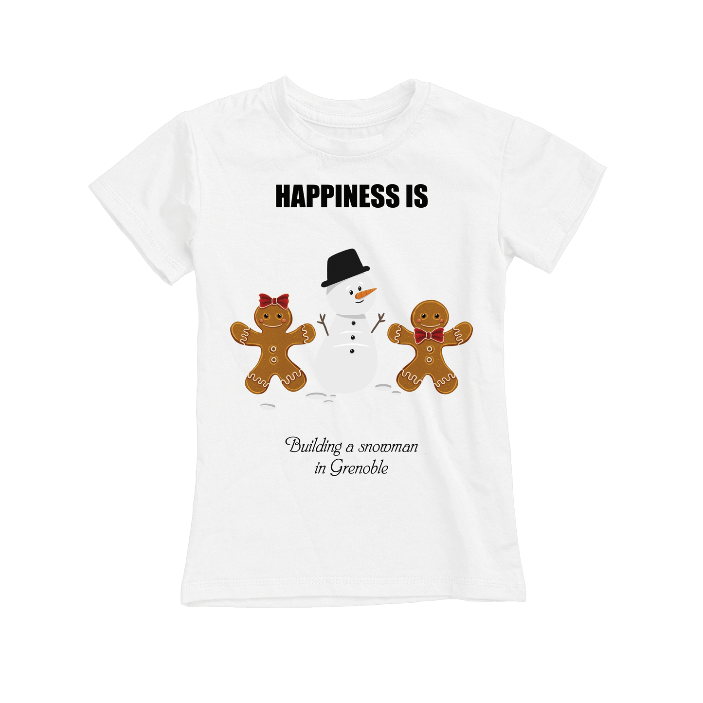 T-shirt bambina COOKIE-004-JF-BIANCO