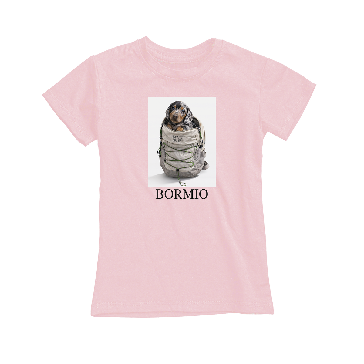 T-shirt bambina DOG-101-JF ROSA