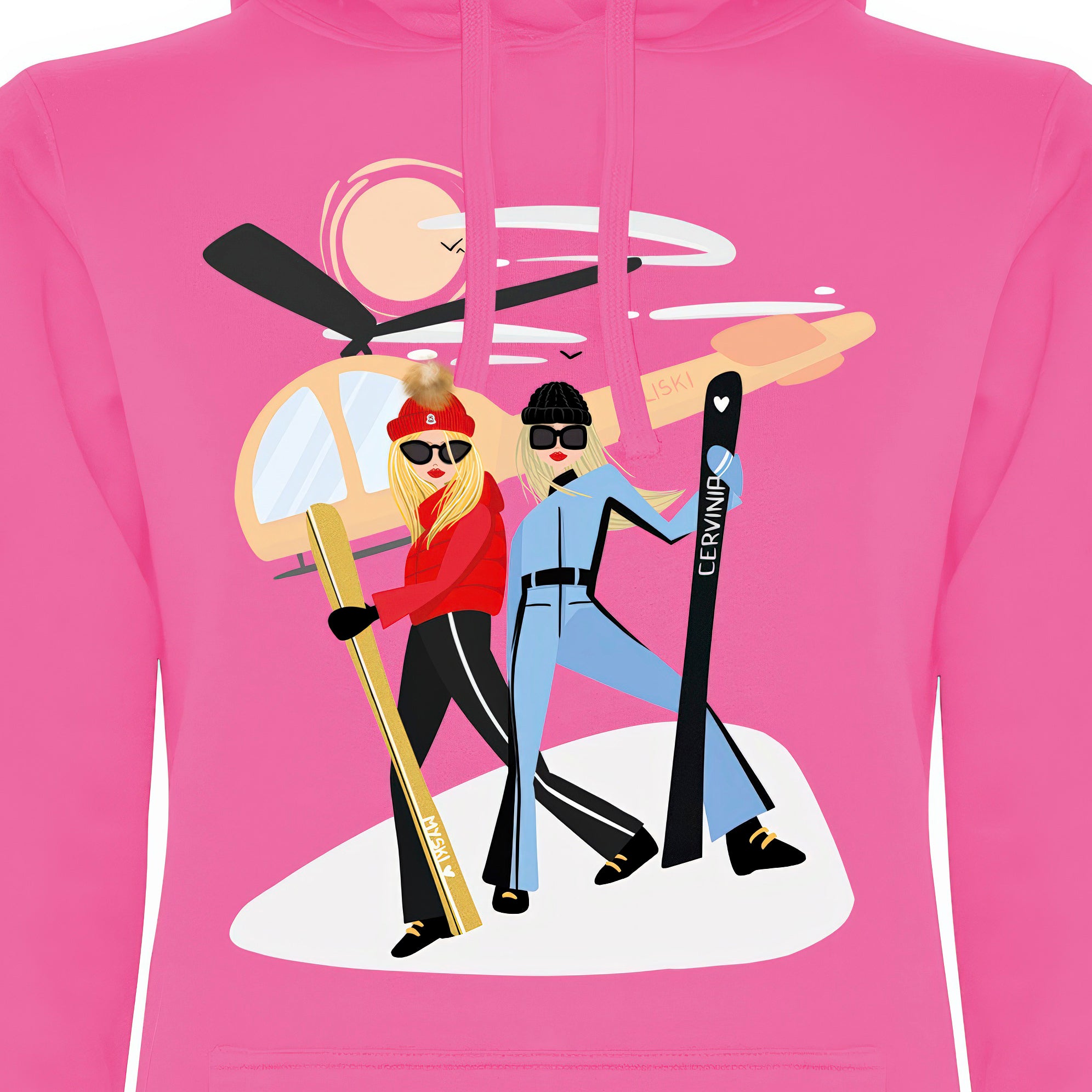 FELPA DONNA GGIRL-022-W-FE FUCSIA