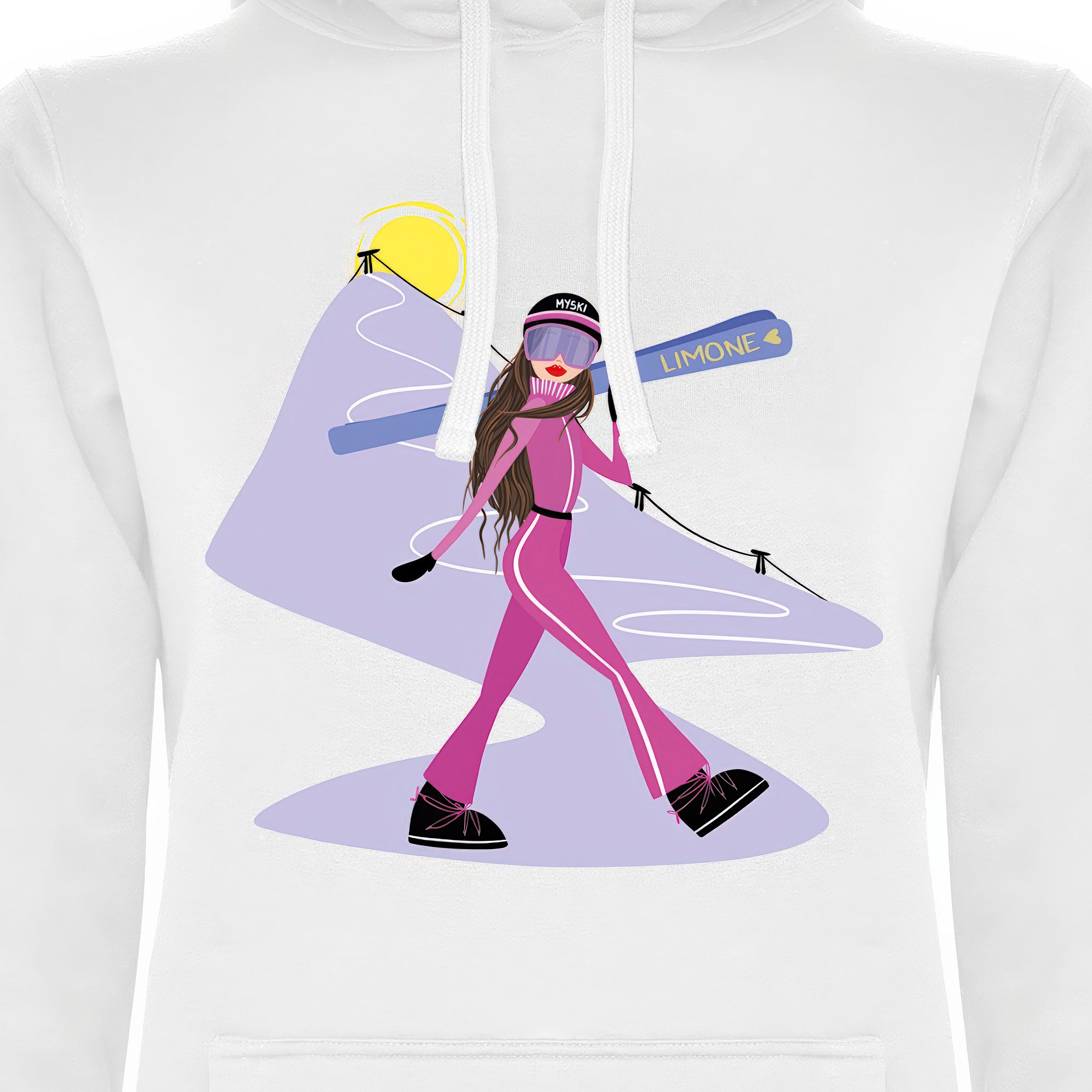 FELPA DONNA GGIRL-023-W-FE-BIANCO