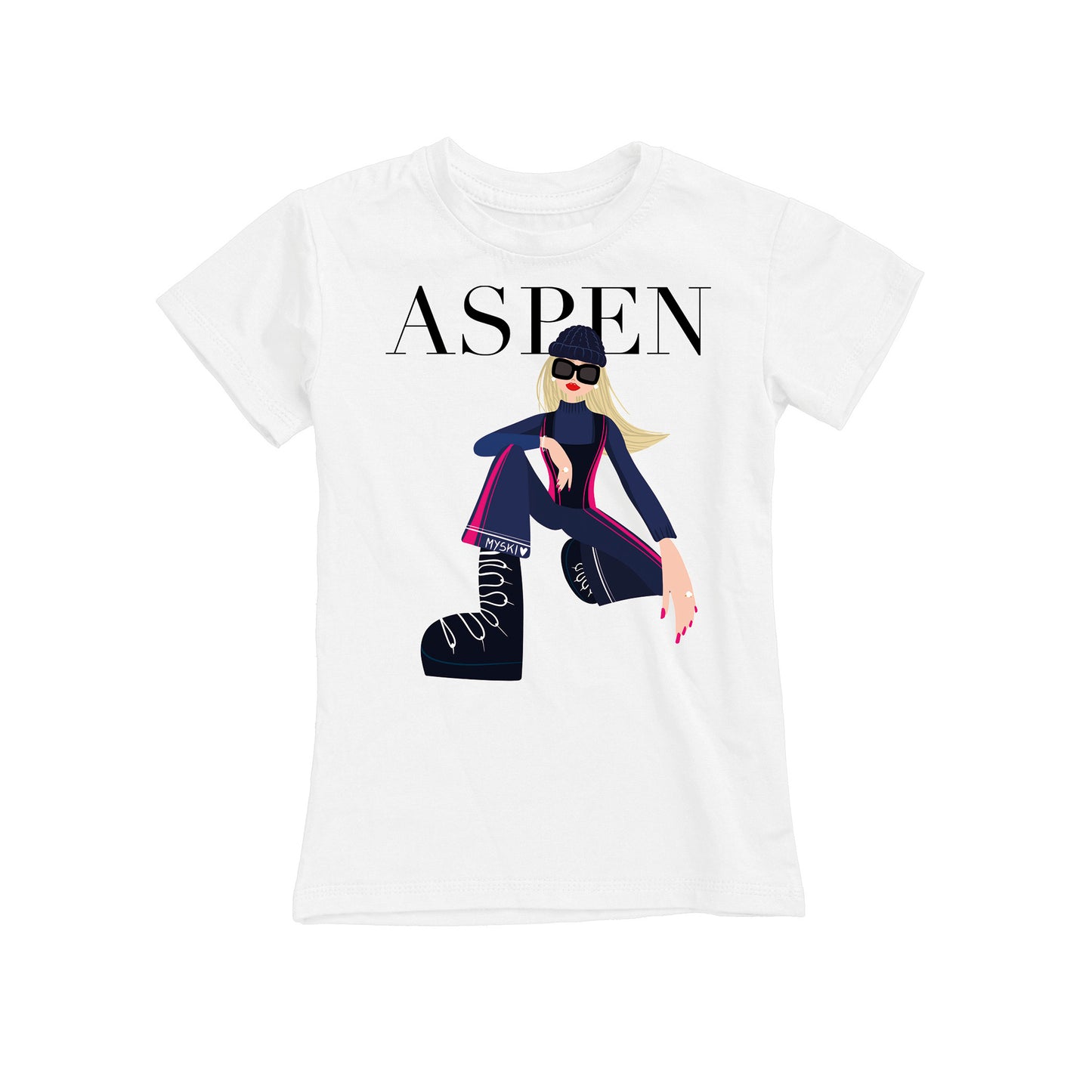 T-SHIRT JUNIOR GGIRL-025-JF BIANCO