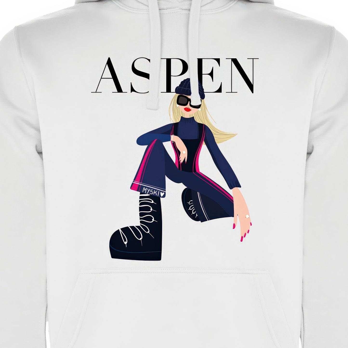 FELPA JUNIOR GGIRL-025-JF-FE BIANCO