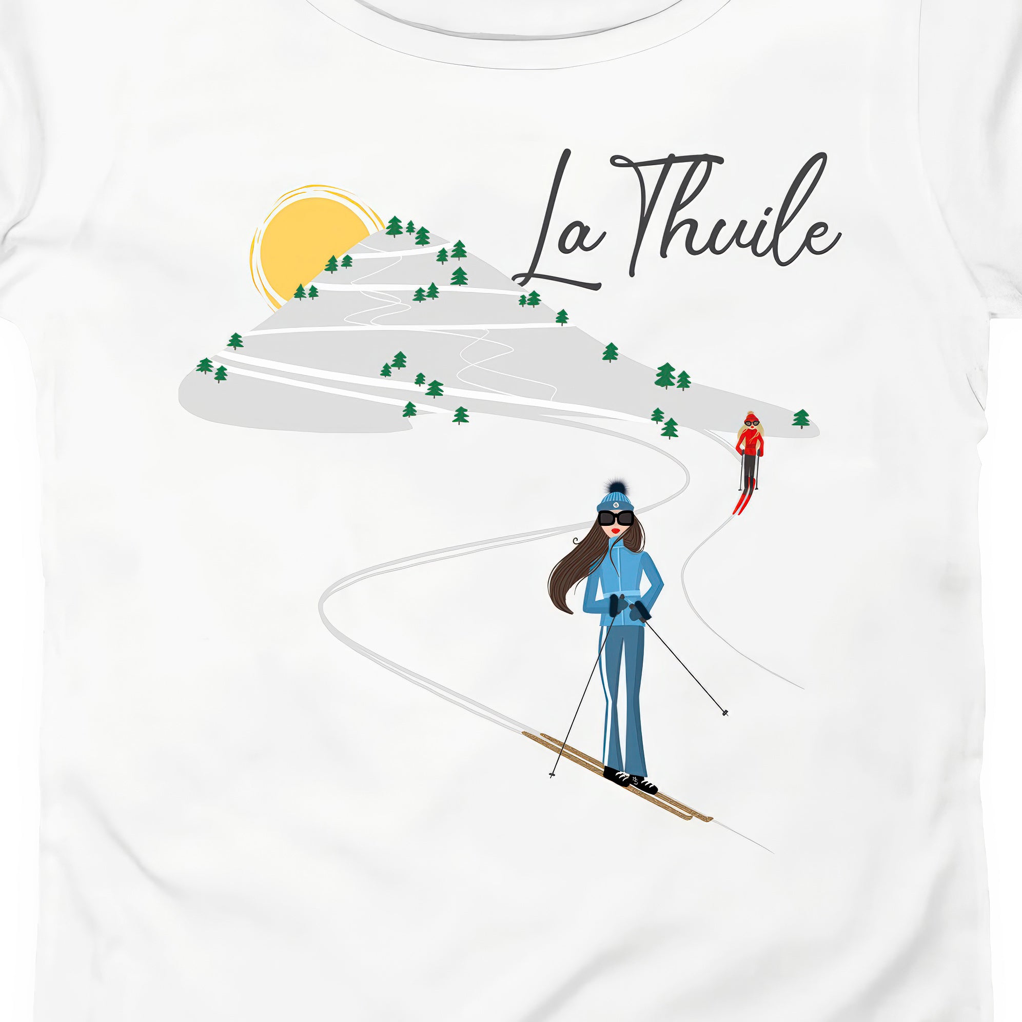 T-SHIRT DONNA GGIRL-028-W BIANCO