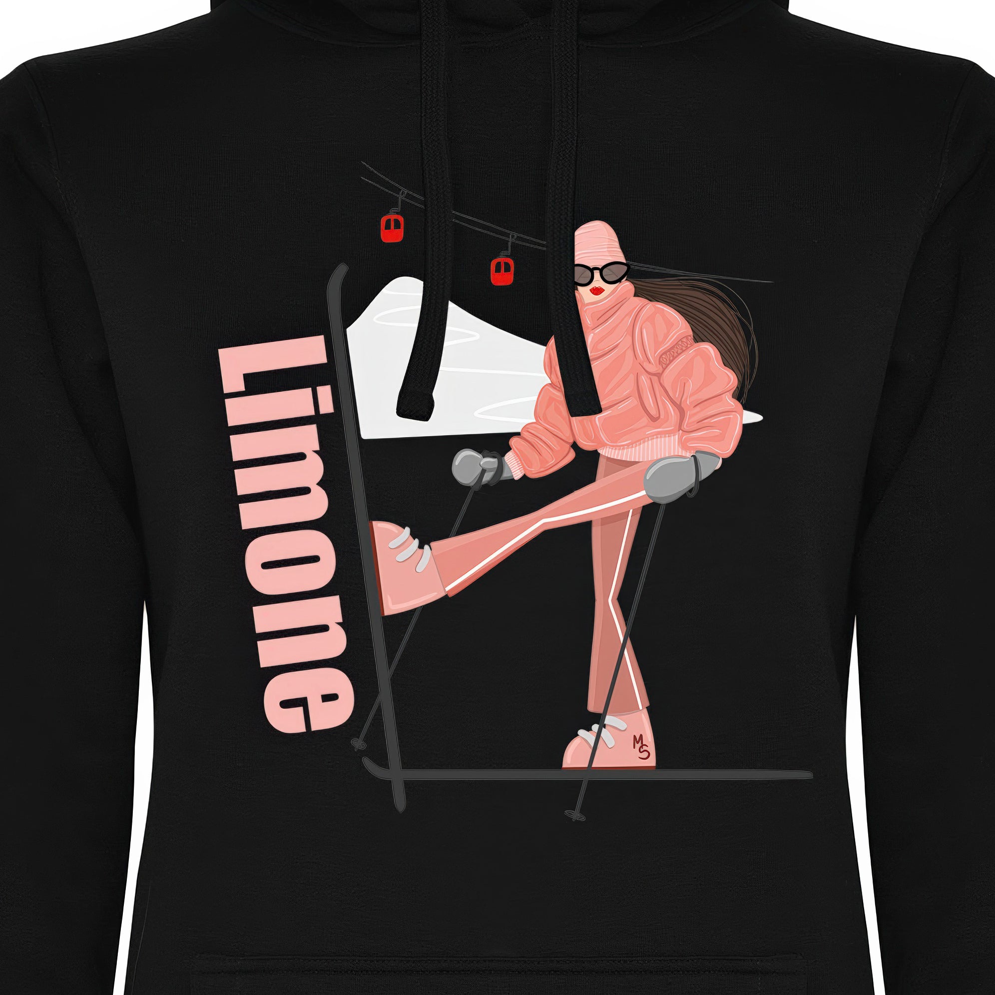 FELPA DONNA GGIRL-032-W-FE NERO