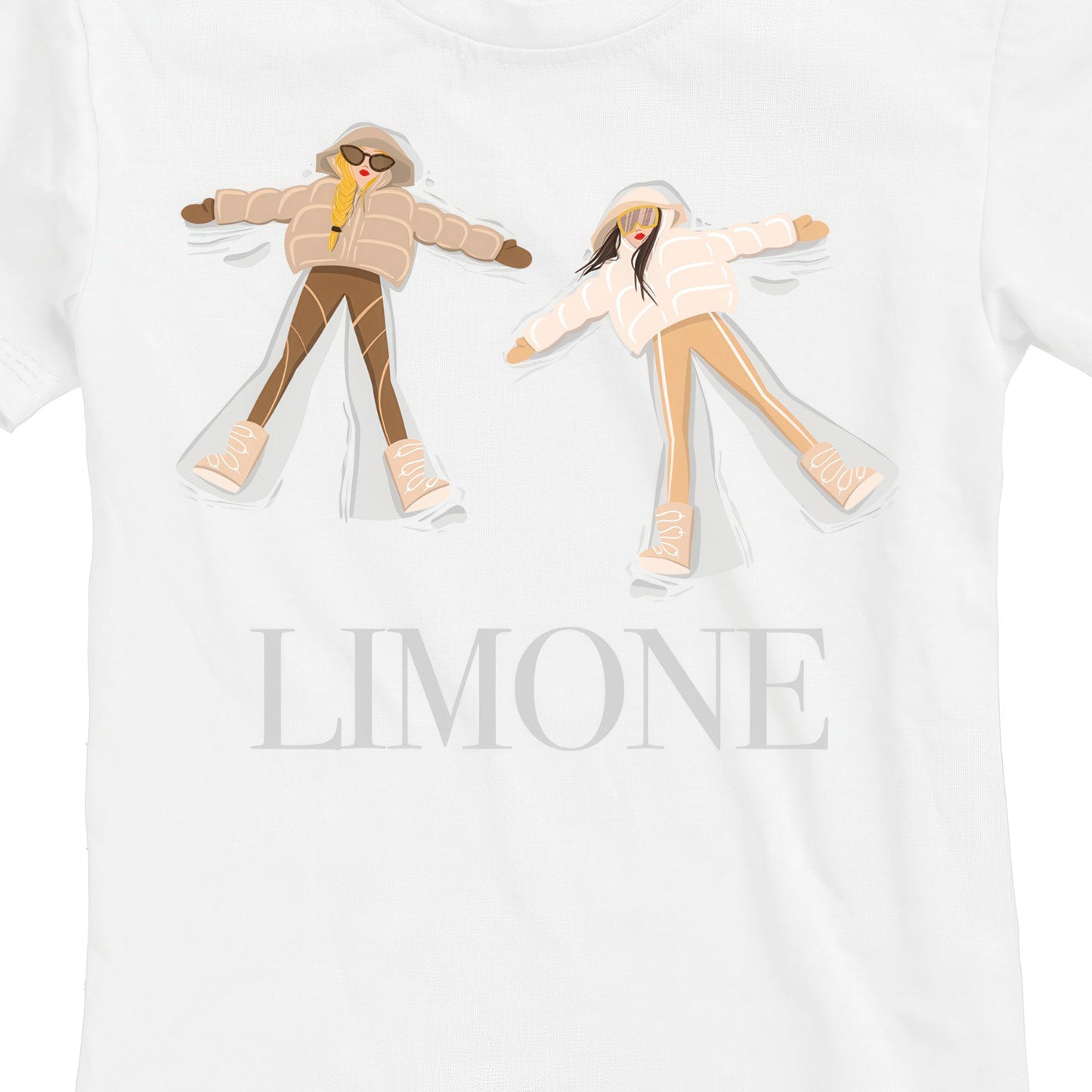 T-SHIRT JUNIOR GGIRL-036-JF NERO