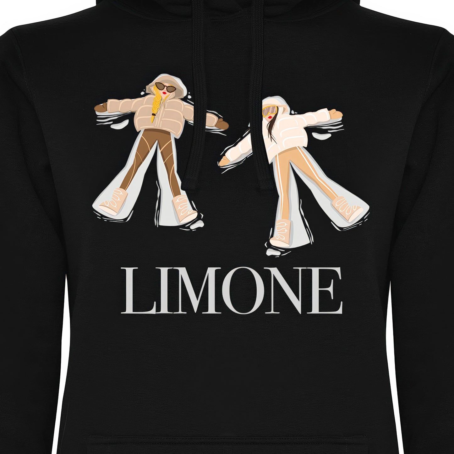 FELPA DONNA GGIRL-036-W-FE NERO