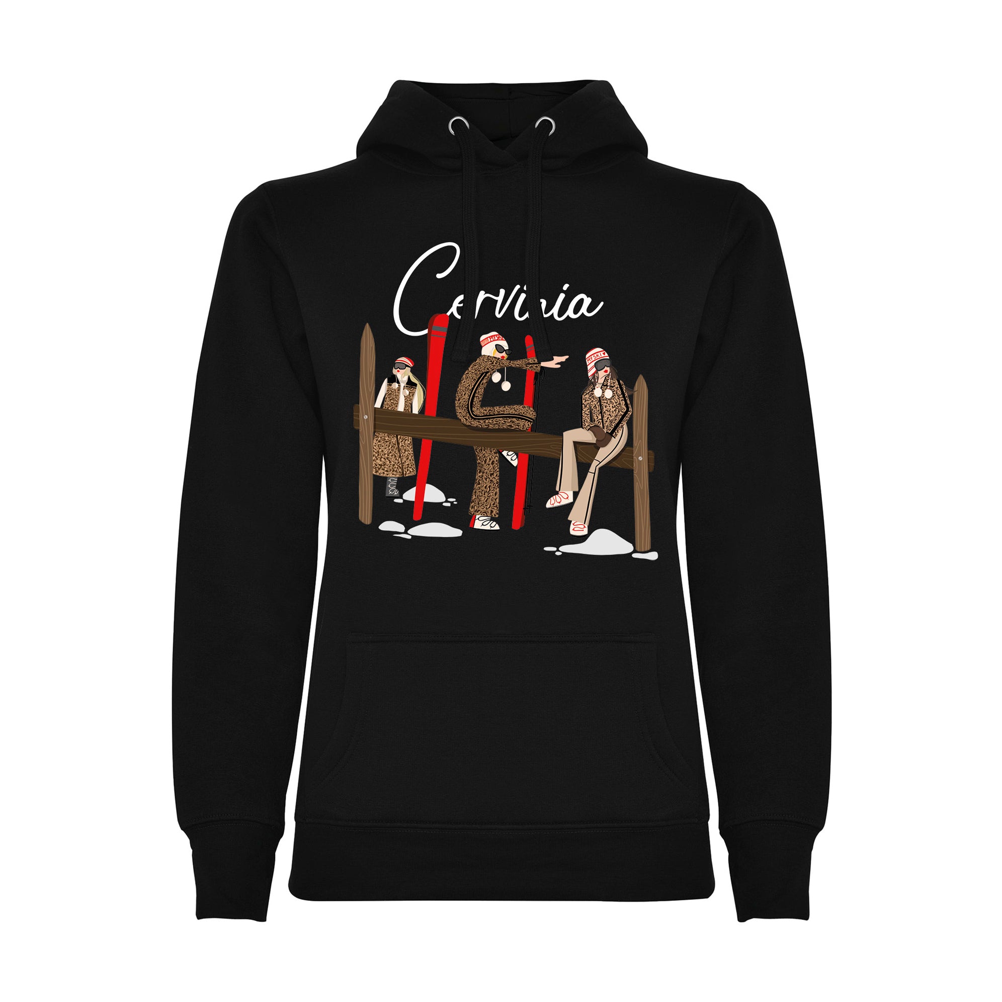 FELPA DONNA GGIRL-038-W-FE NERO