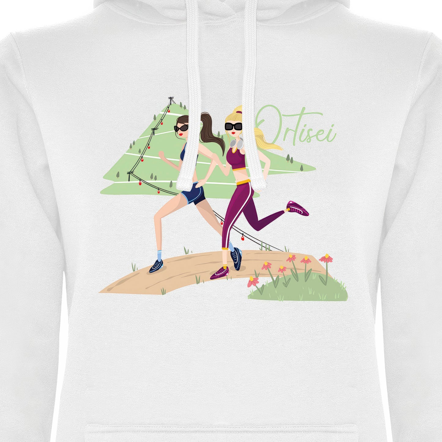 FELPA DONNA GGIRL-050-W-FE BIANCO