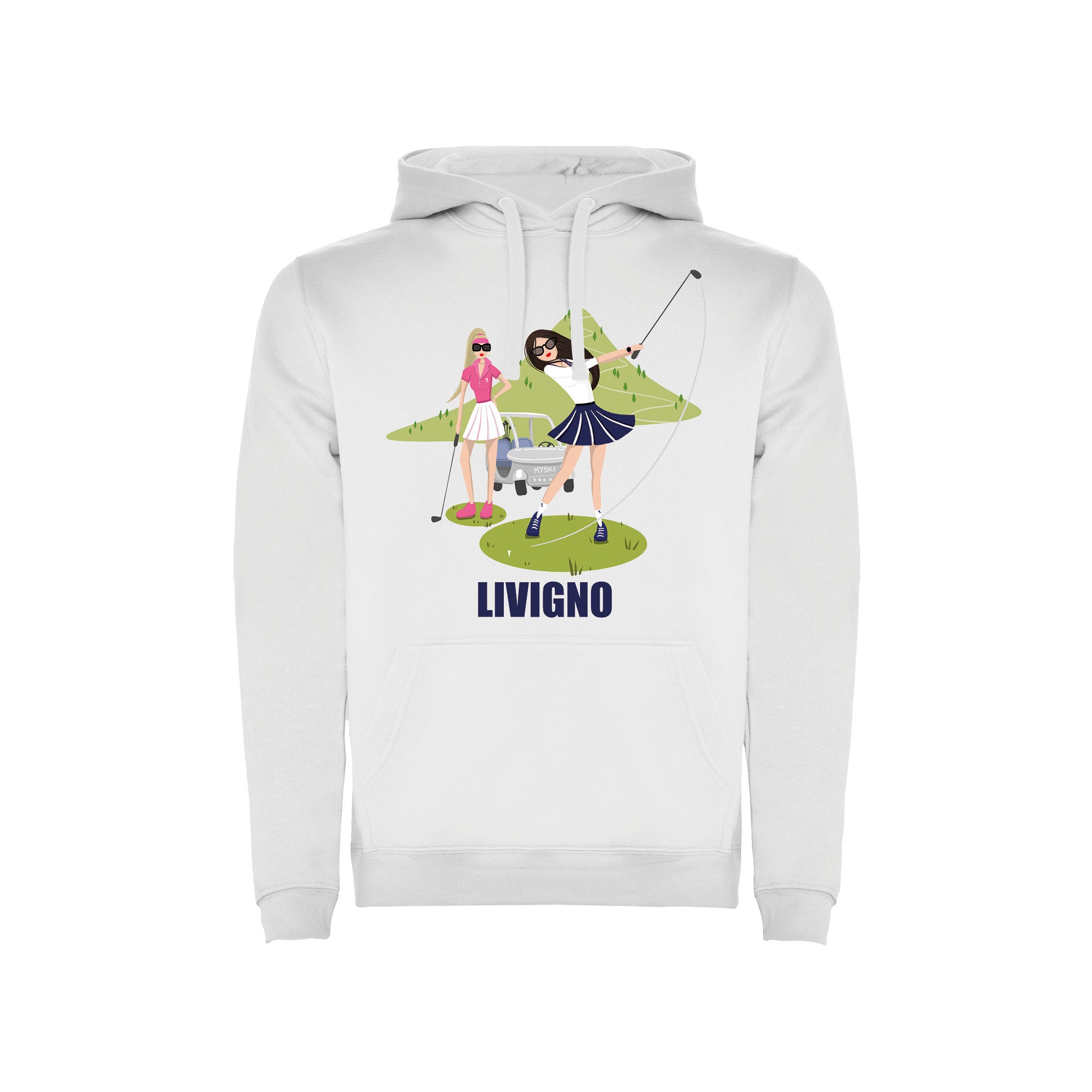 FELPA JUNIOR GGIRL-052-JF-FE BIANCO