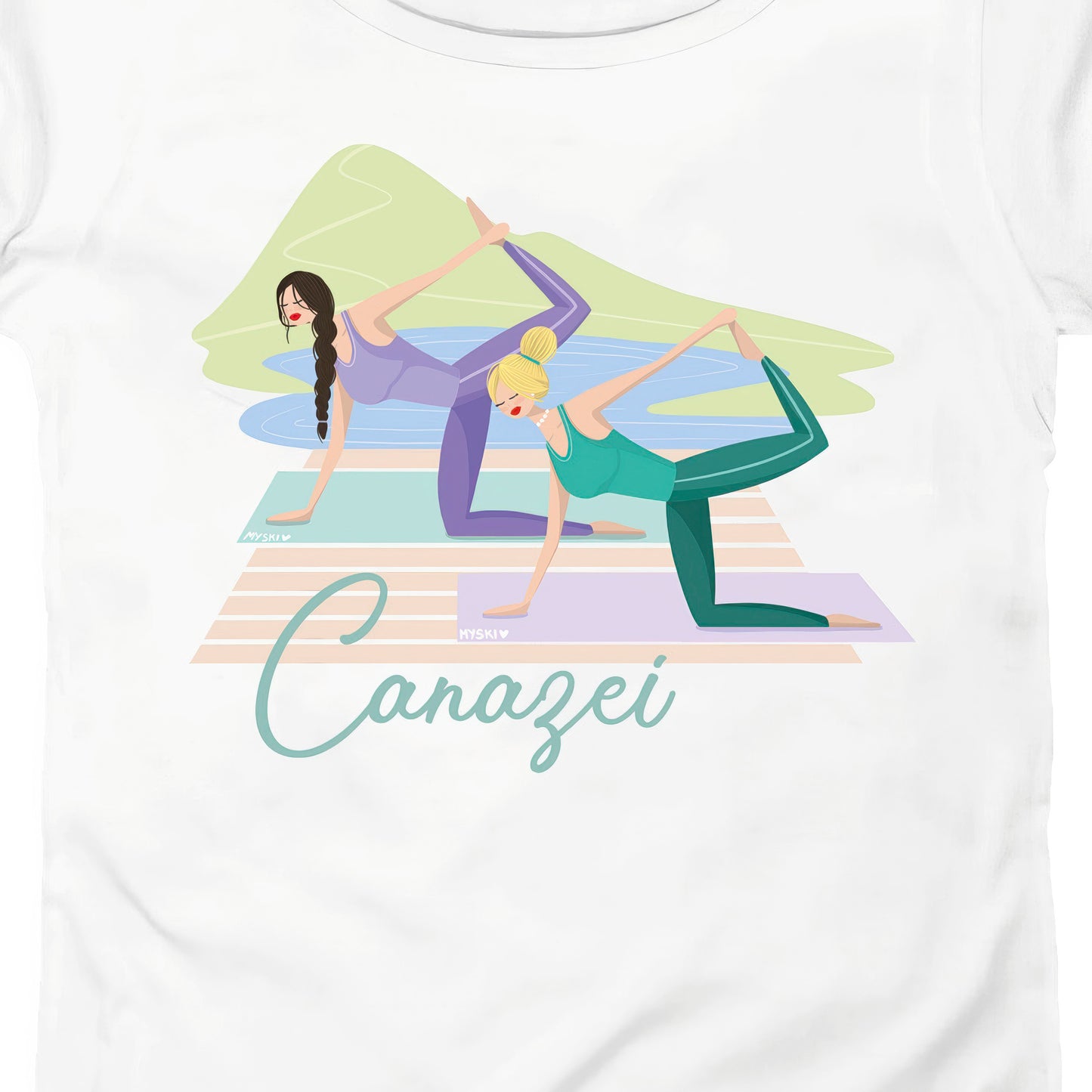 T-SHIRT DONNA GGIRL-053-W BIANCO