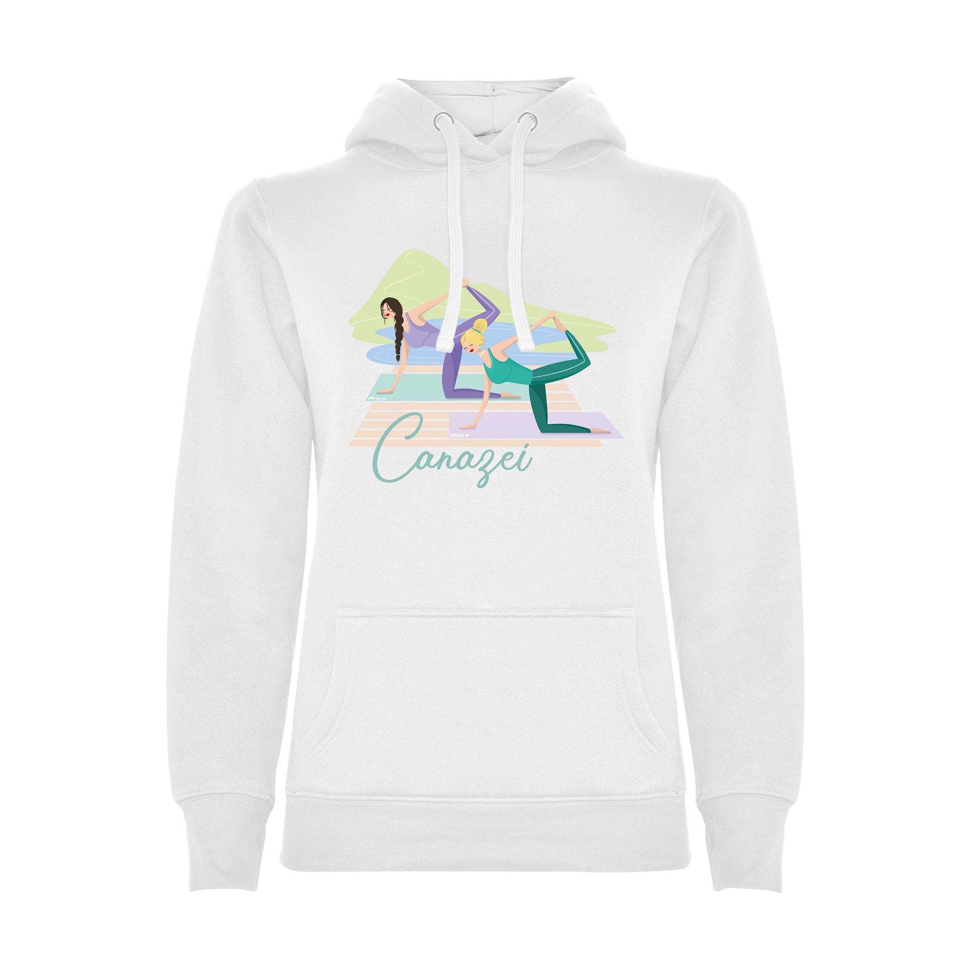 FELPA DONNA GGIRL-053-W-FE BIANCO