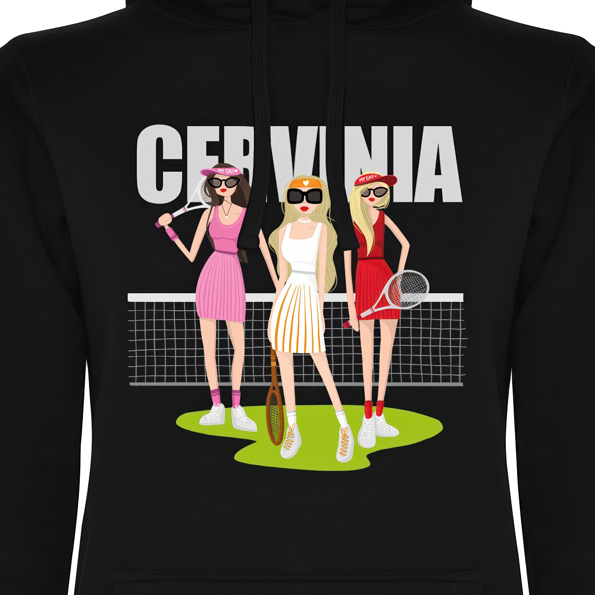 FELPA DONNA GGIRL-055-W-FE NERO