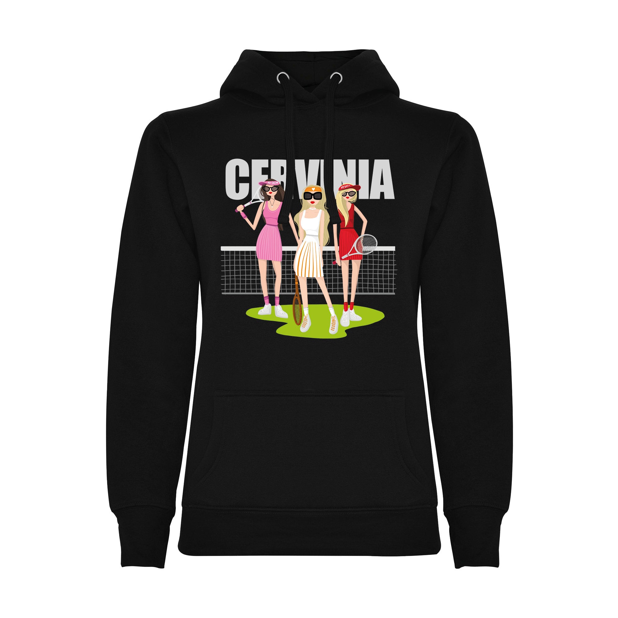 FELPA DONNA GGIRL-055-W-FE NERO