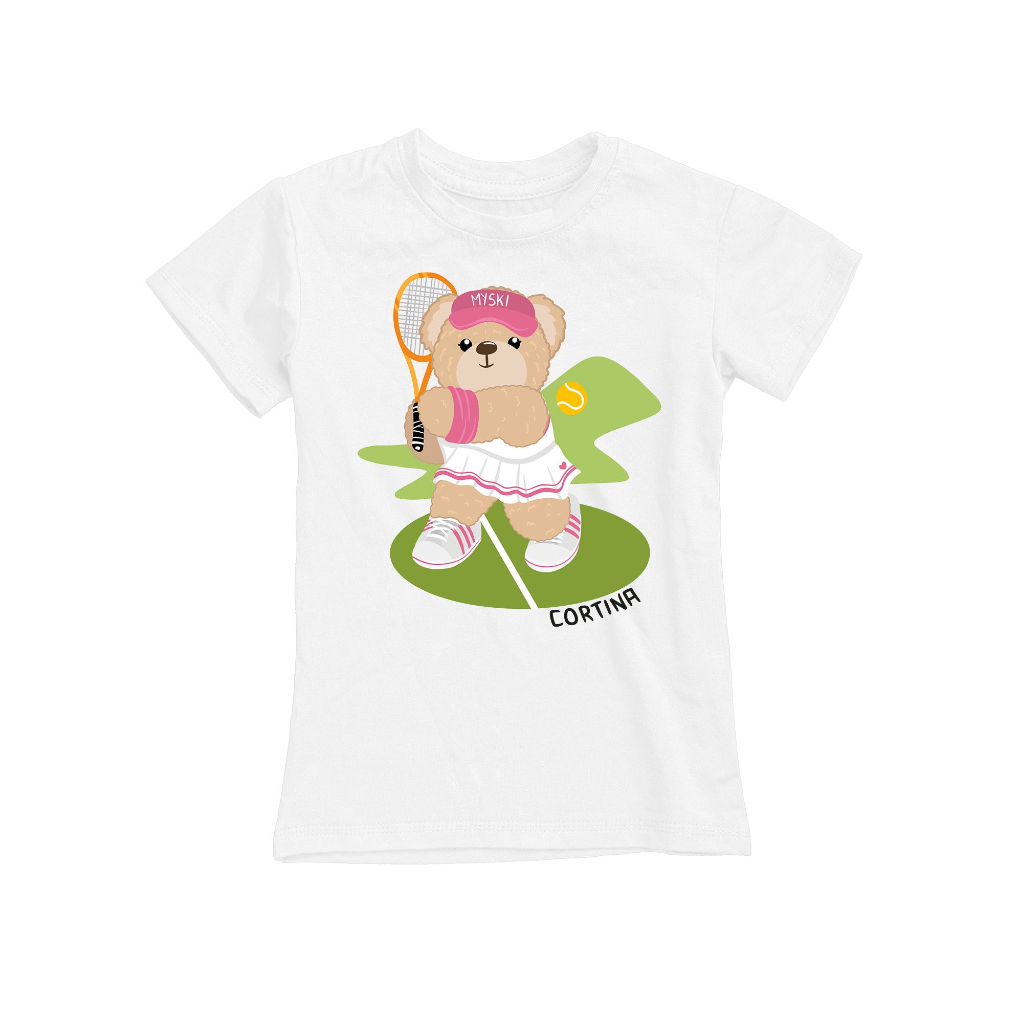 T-SHIRT JUNIOR LBEA-100-JF BIANCO