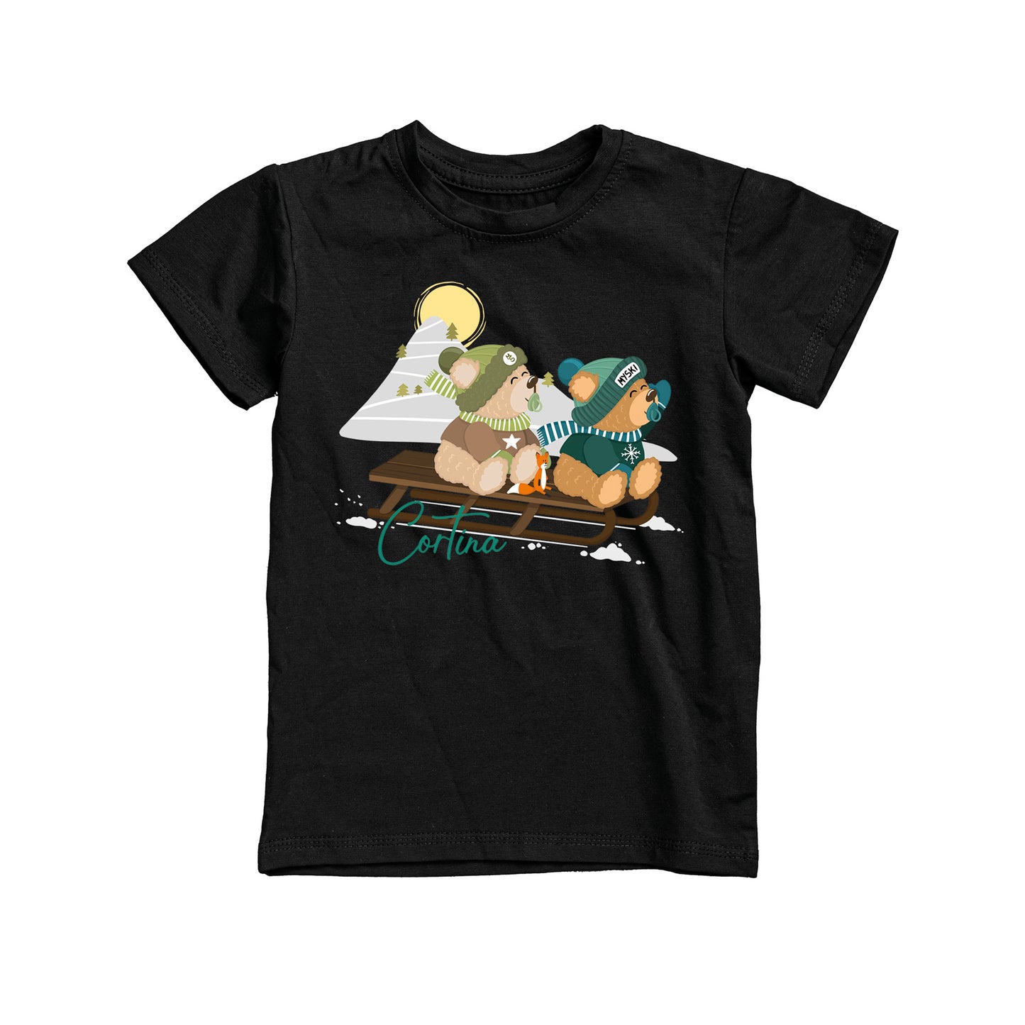 T-SHIRT JUNIOR LBEA-110-JM NERO
