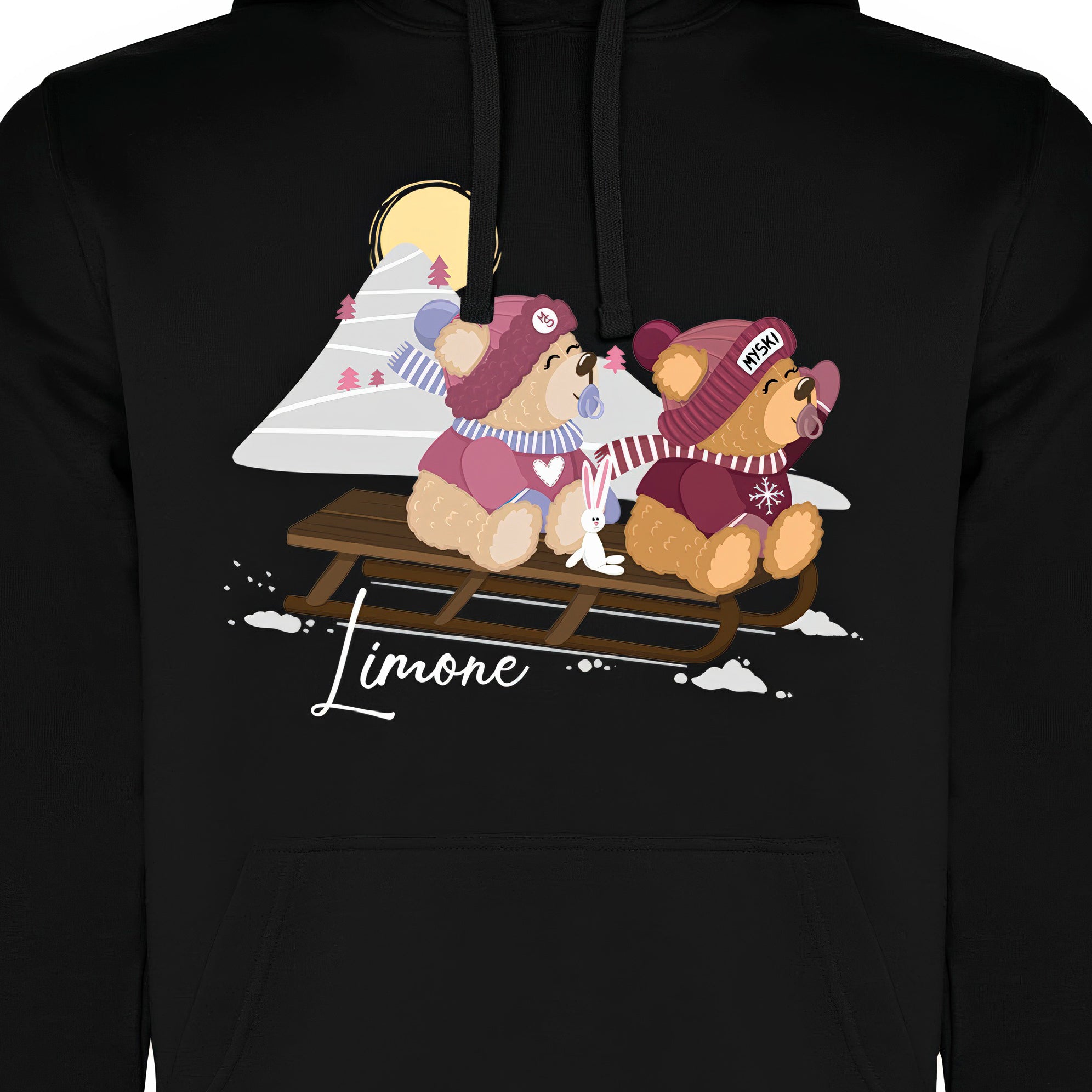 FELPA JUNIOR LBEA-111-JF-FE NERO