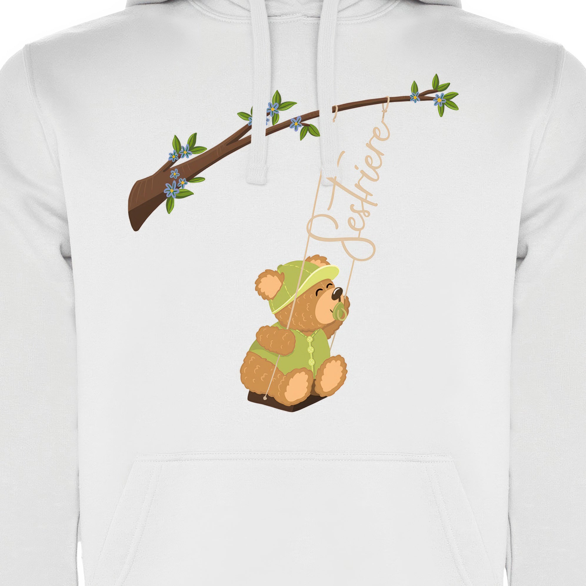 FELPA JUNIOR LBEA-115-JM-FE BIANCO