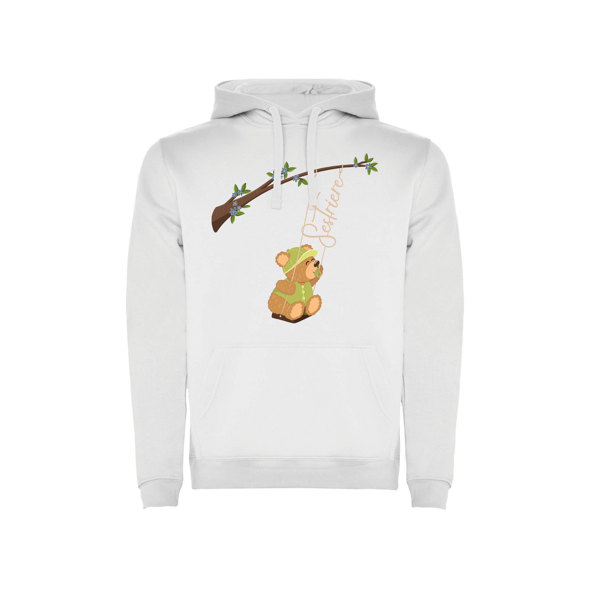 FELPA JUNIOR LBEA-115-JM-FE BIANCO