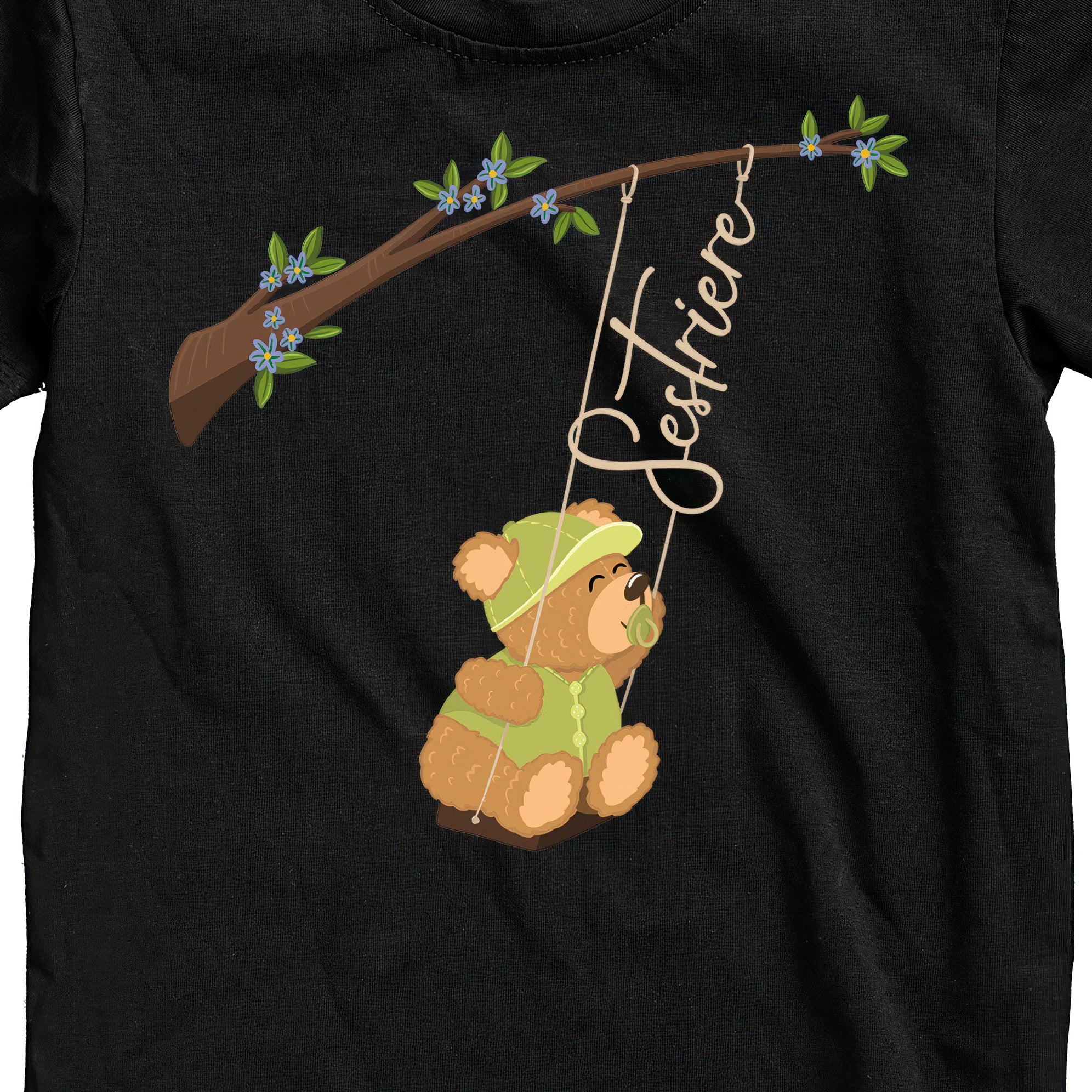 T-SHIRT JUNIOR LBEA-115-JM NERO